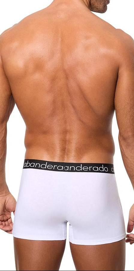 Boxer Abanderado Comodidad Bianco A0DGR (confezione da 2)