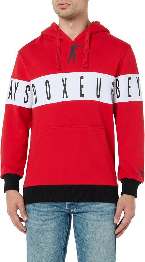 Felpa BOXEUR DES RUES Rosso BXM0400305AZ