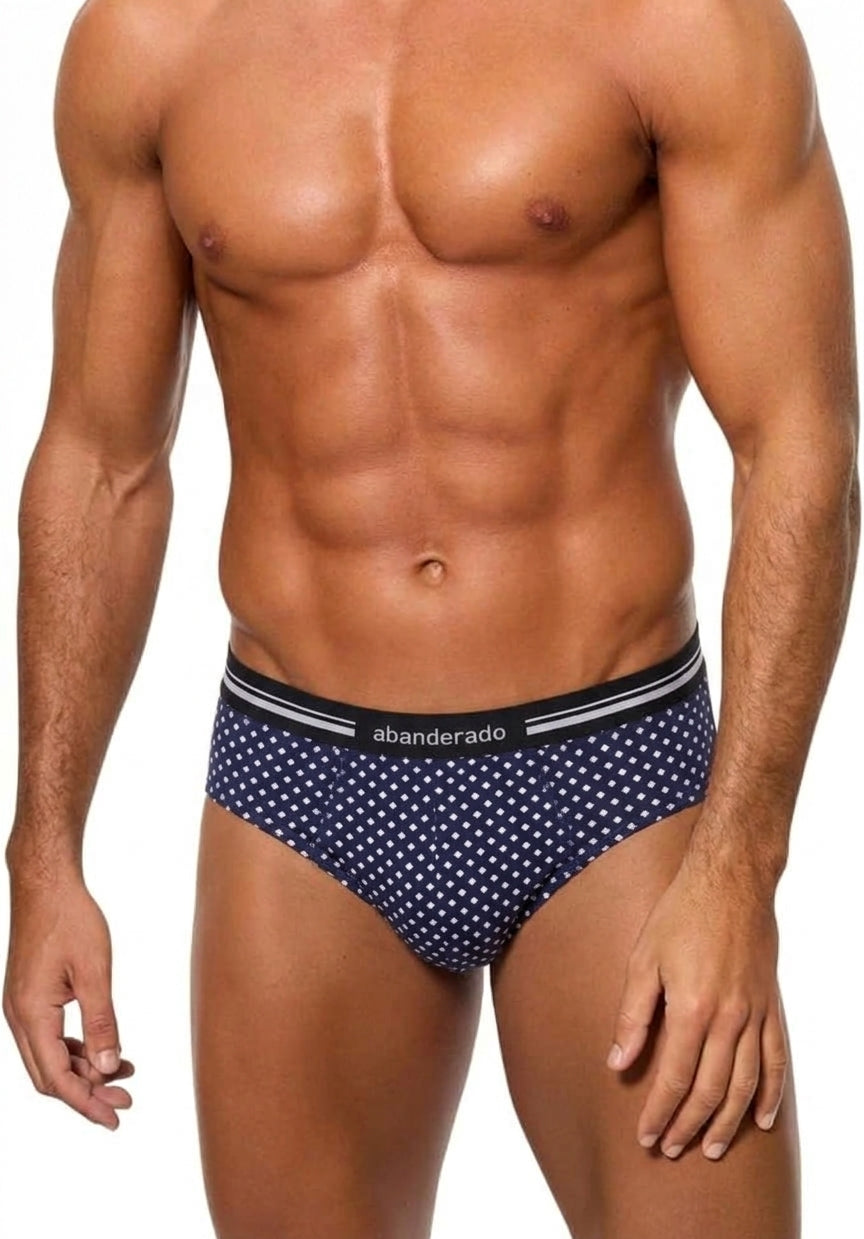Slip Abanderado Tecnico Blu a Rombi A077H