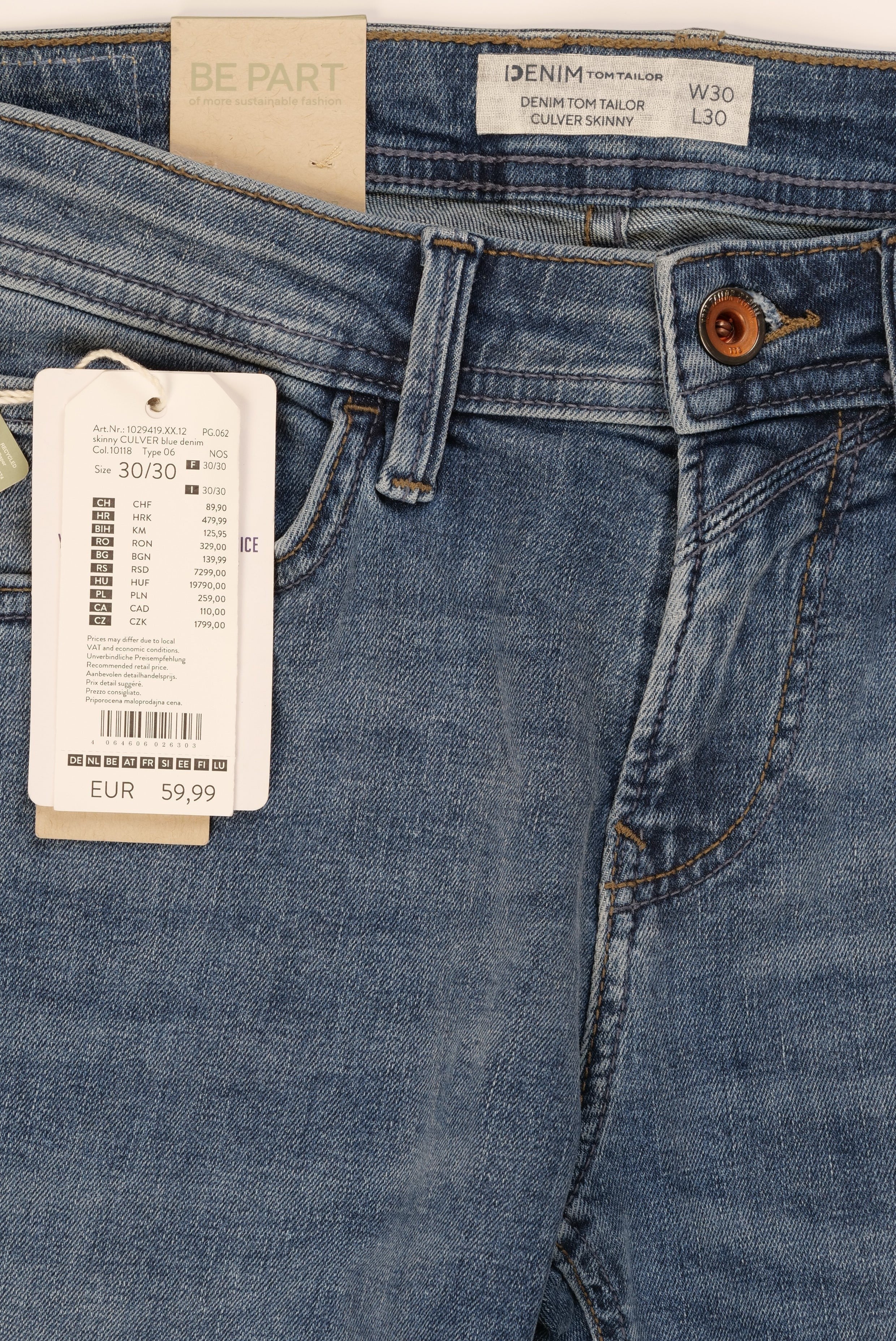 Jeans Tom Tailor Denim Culver Skinny
