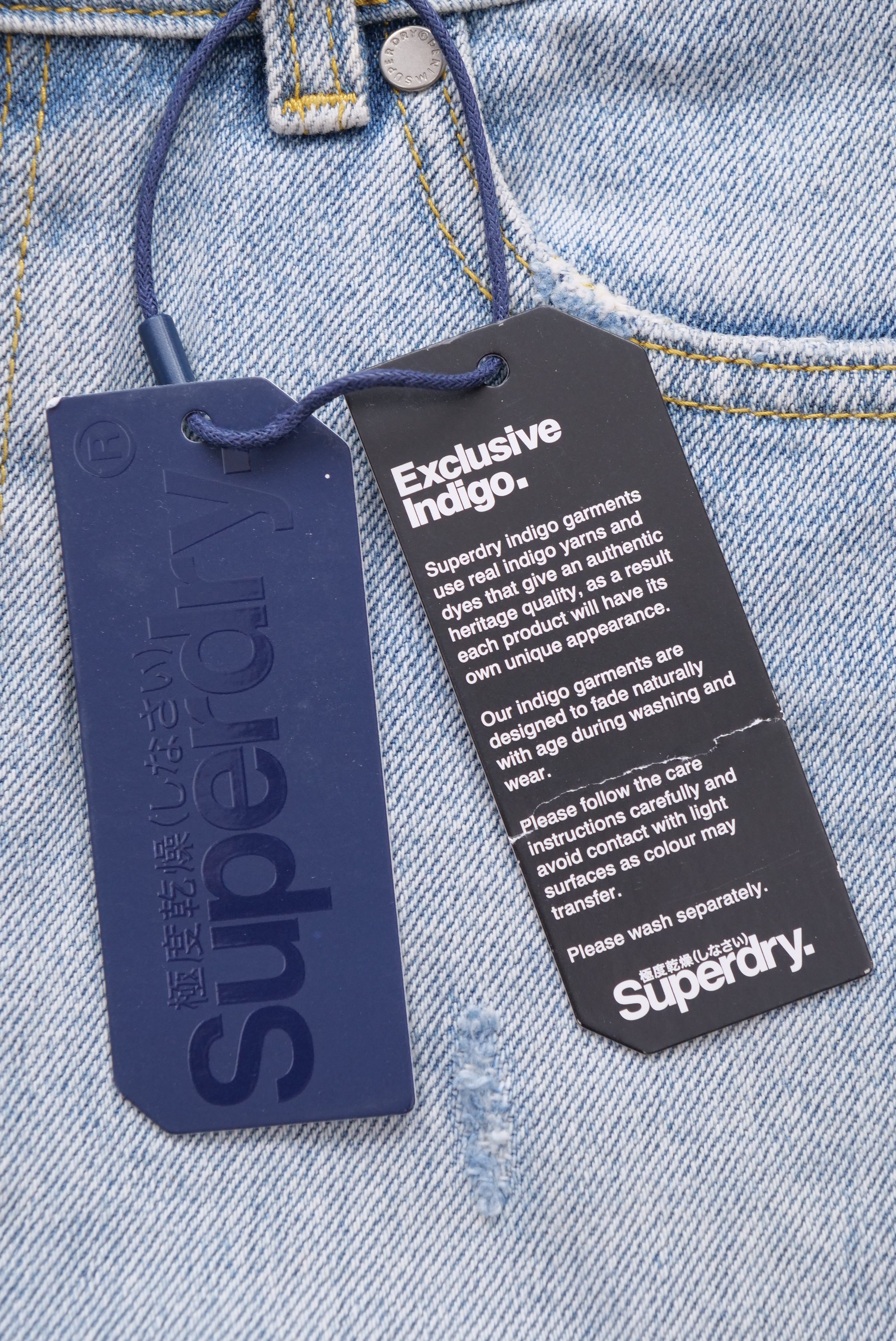 Shorts Superdry Bermuda Boy Denim