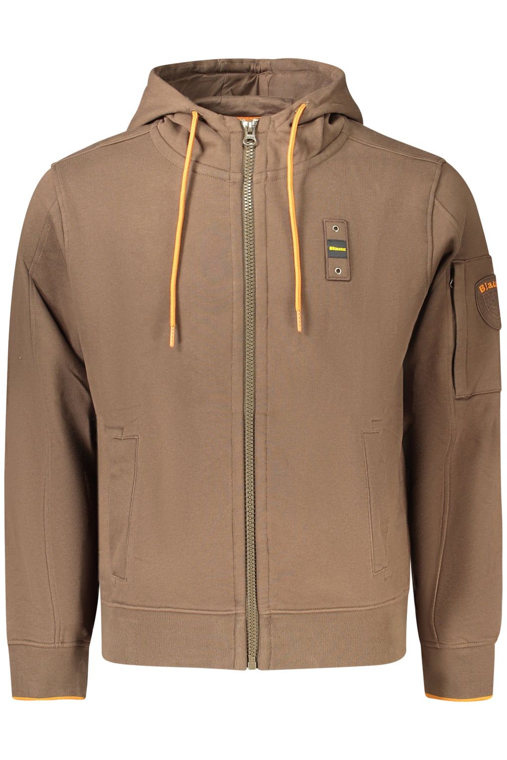 Felpa Blauer Apparel Marrone 26WBLUF02316
