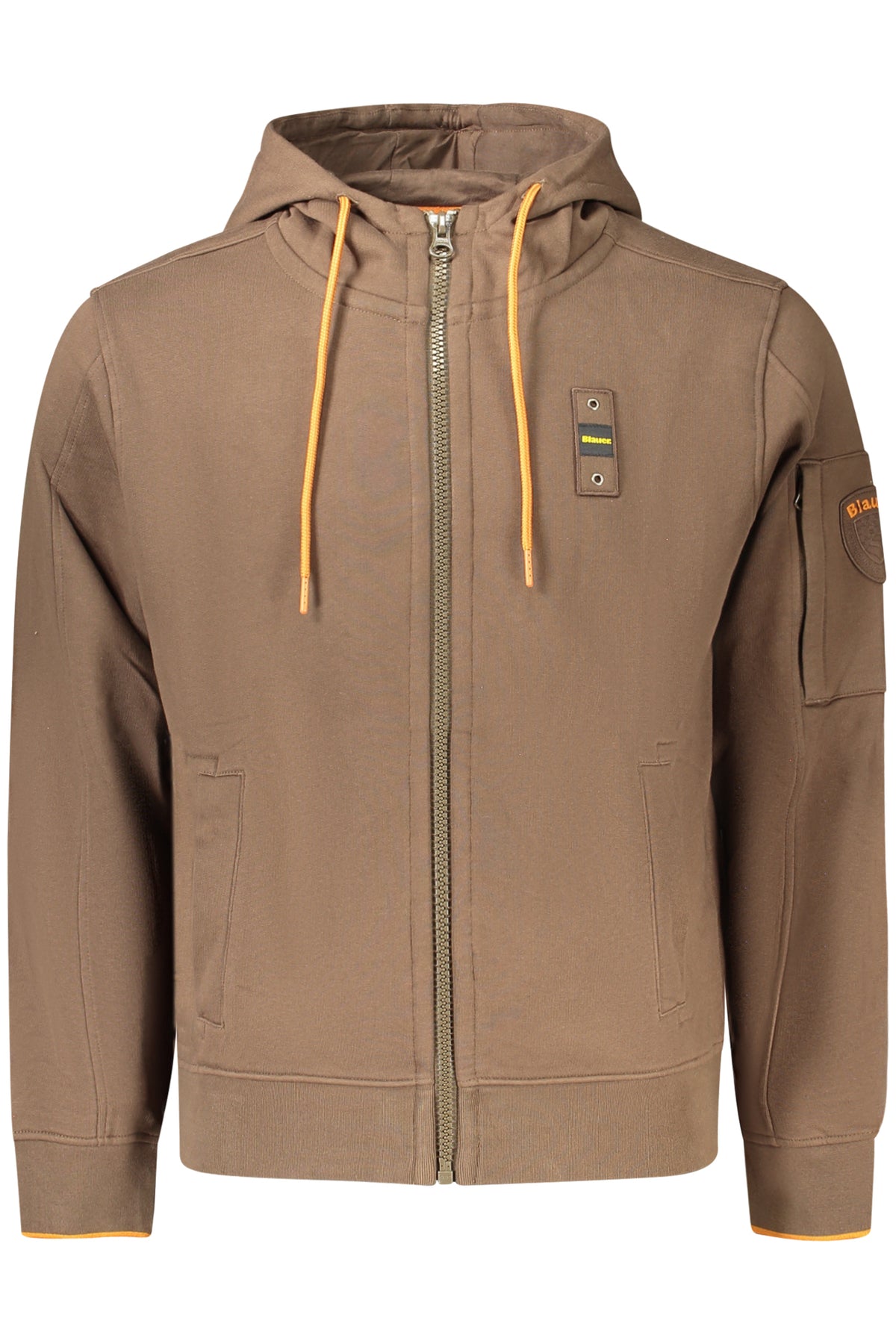 Felpa Blauer Apparel Marrone 26WBLUF02316