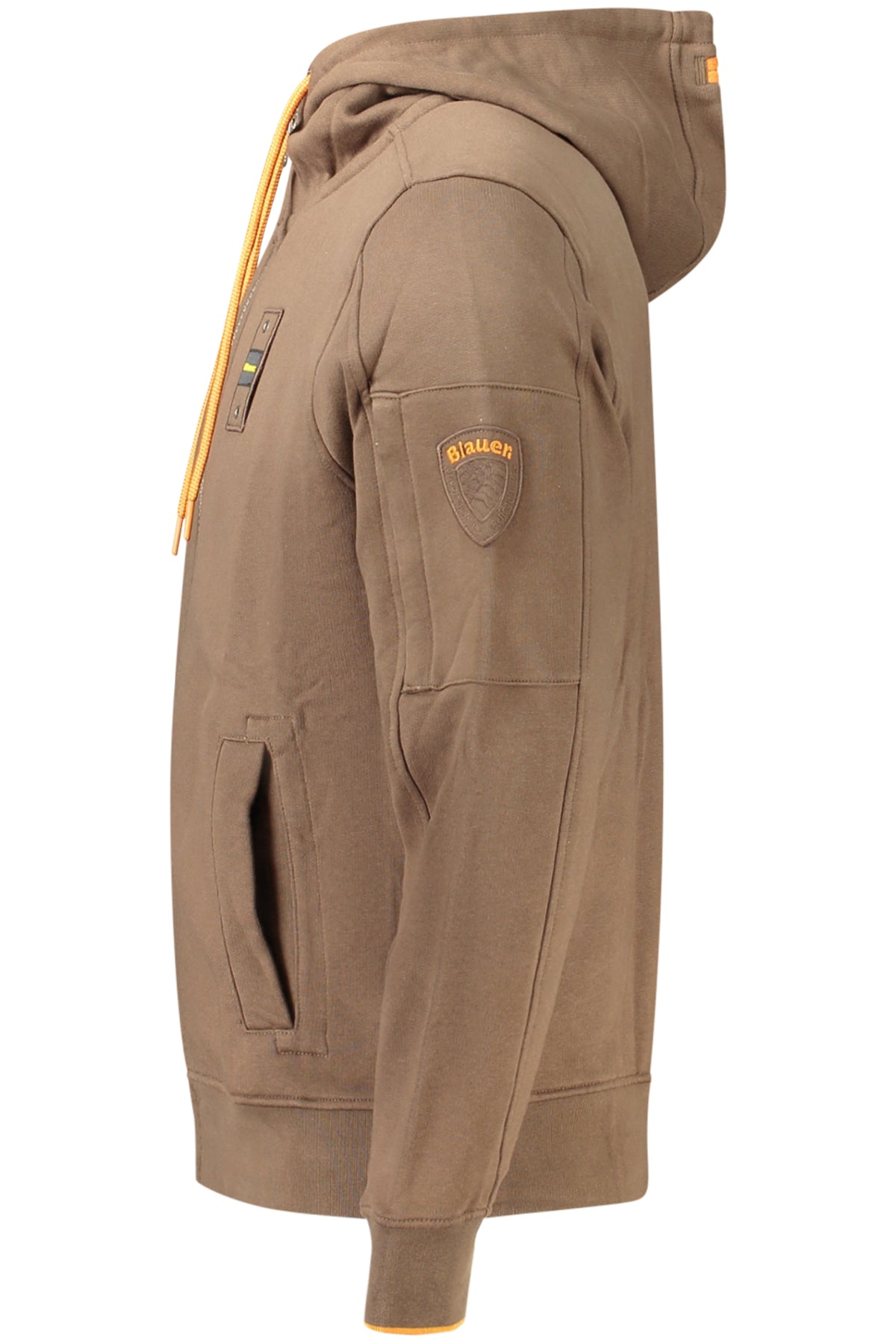 Felpa Blauer Apparel Marrone 26WBLUF02316