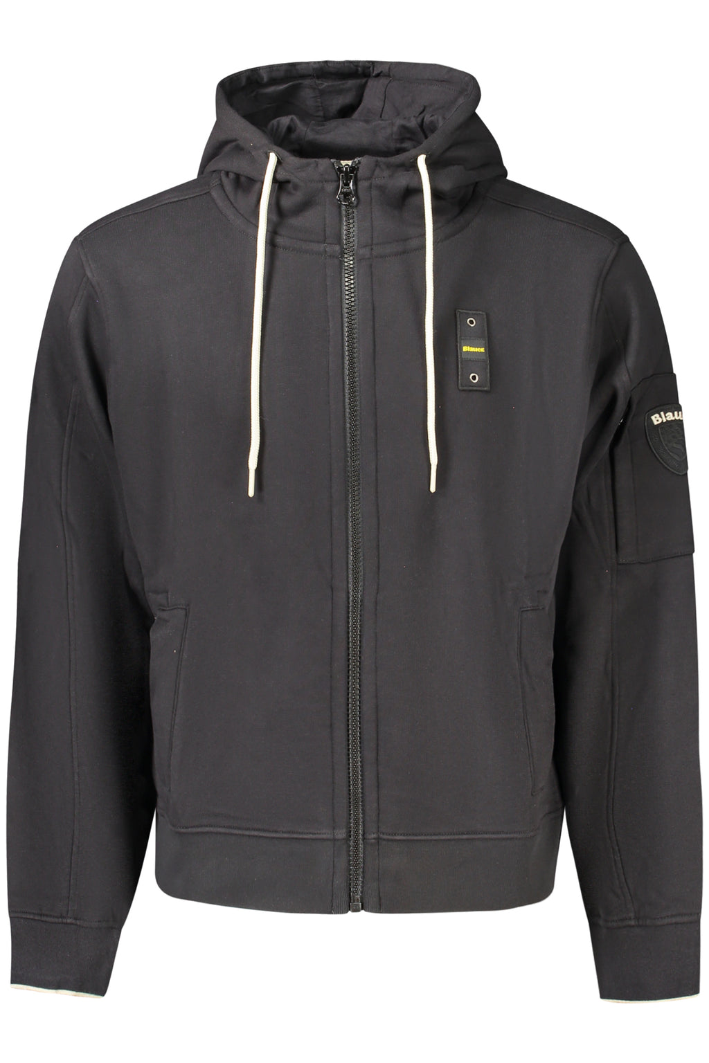 Felpa Blauer Apparel Nero 26WBLUF02316