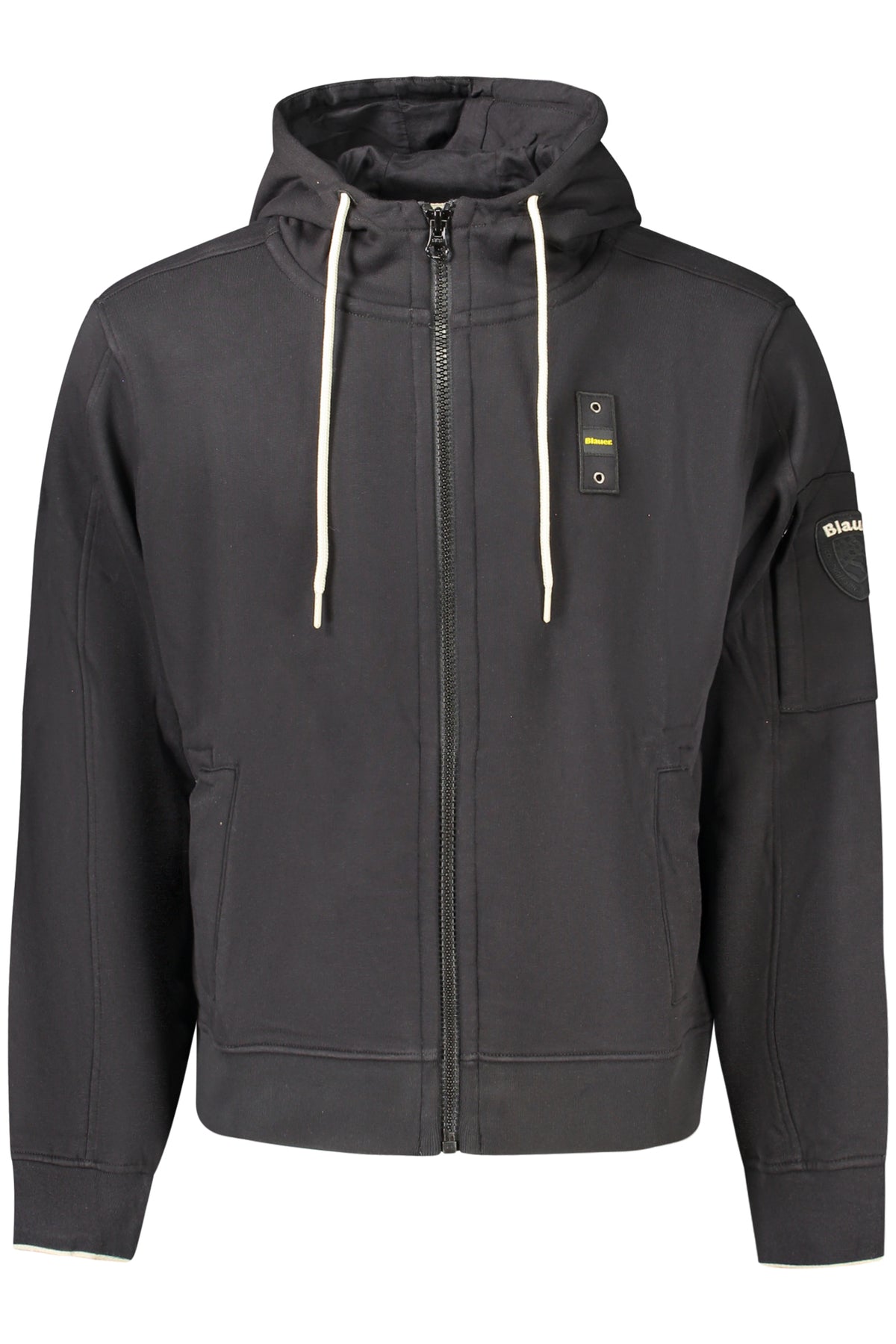 Felpa Blauer Apparel Nero 26WBLUF02316
