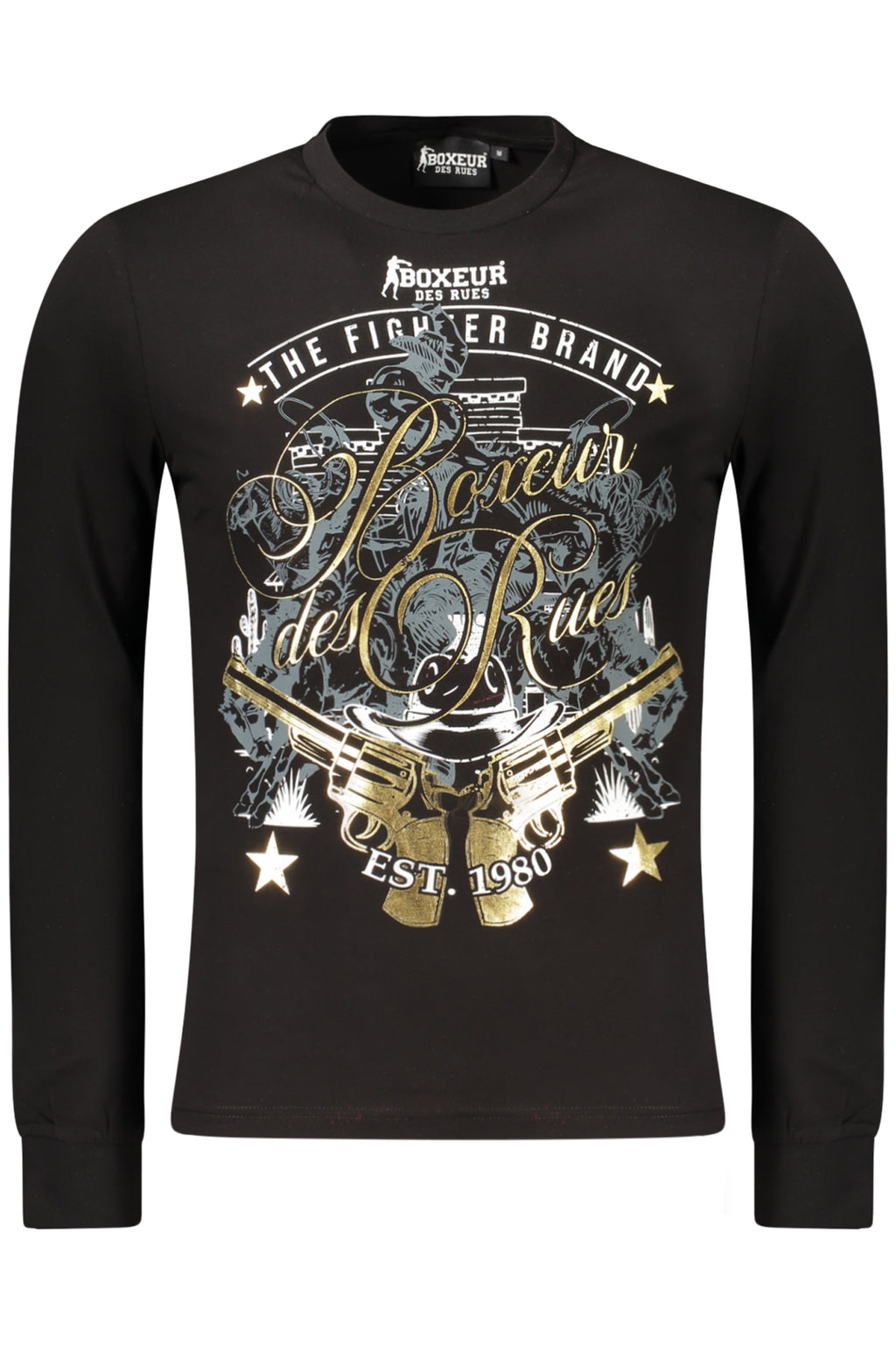 T-Shirt BOXEUR DES RUES Nero BXM2000261AY