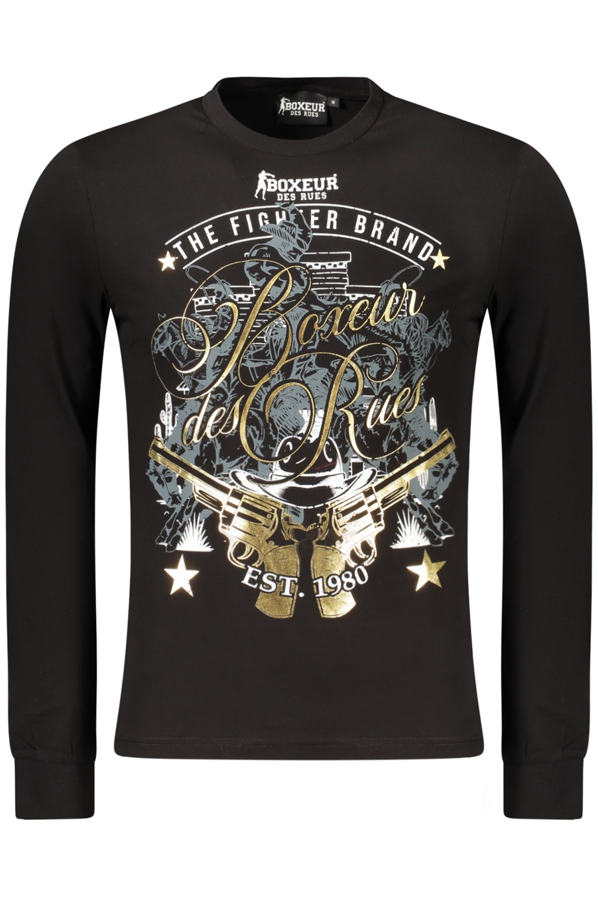 T-Shirt BOXEUR DES RUES Nero BXM2000261AY