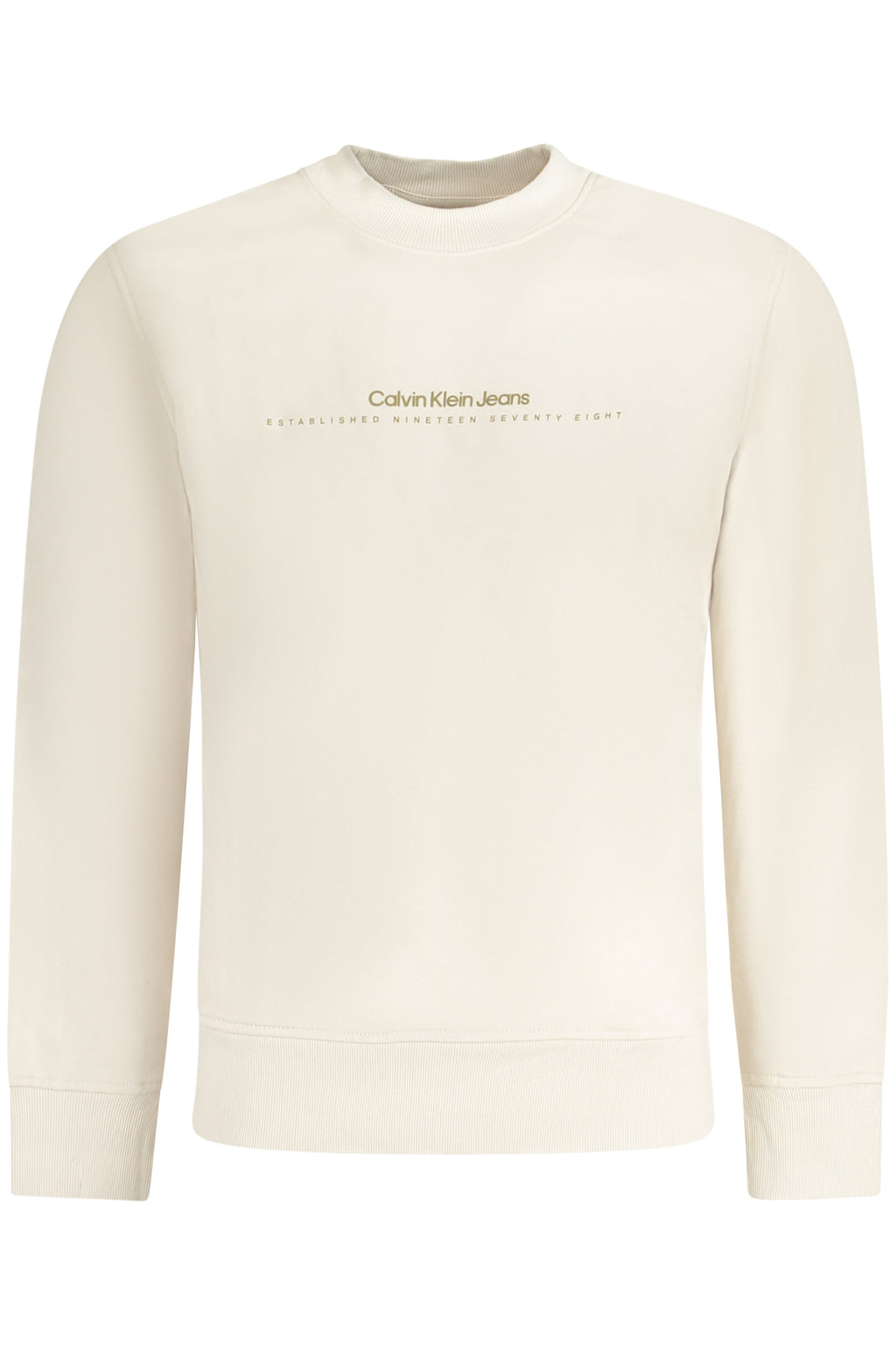 Felpa Calvin Klein Beige J30J327119