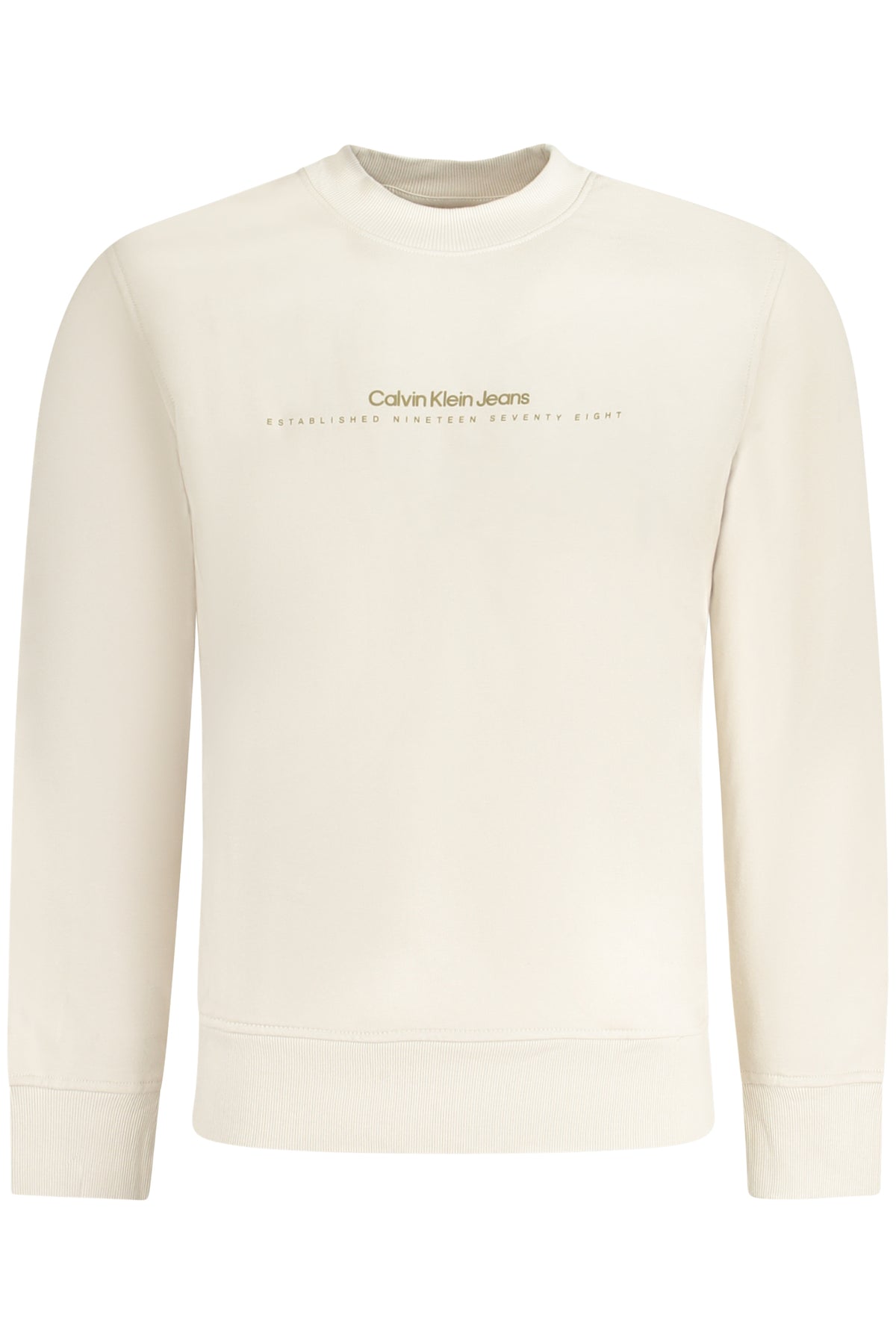 Felpa Calvin Klein Beige J30J327119