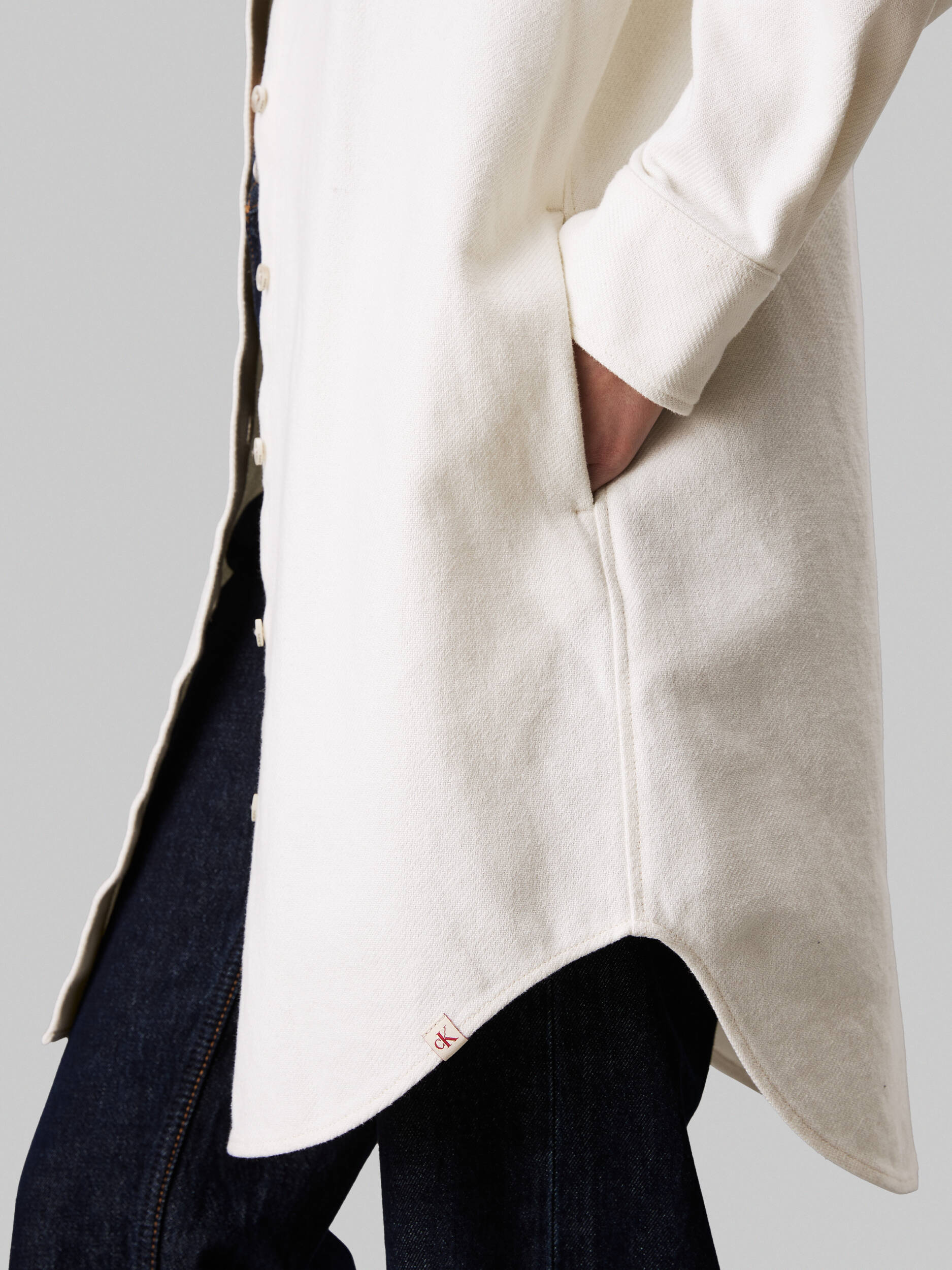 Camicia Maxi Calvin Klein Jeans J20J224146 - ultimataglia.com
