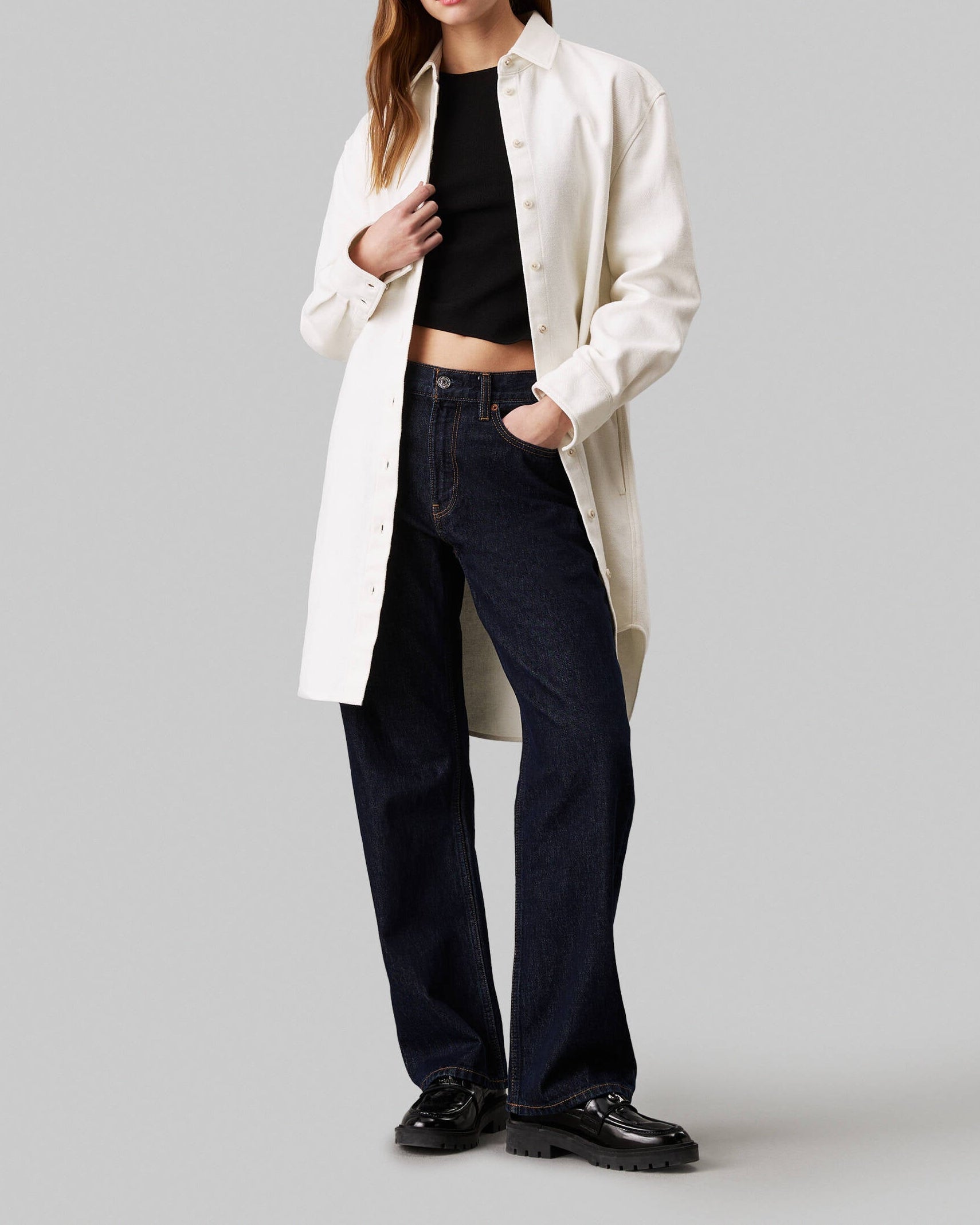 Camicia Maxi Calvin Klein Jeans J20J224146 - ultimataglia.com