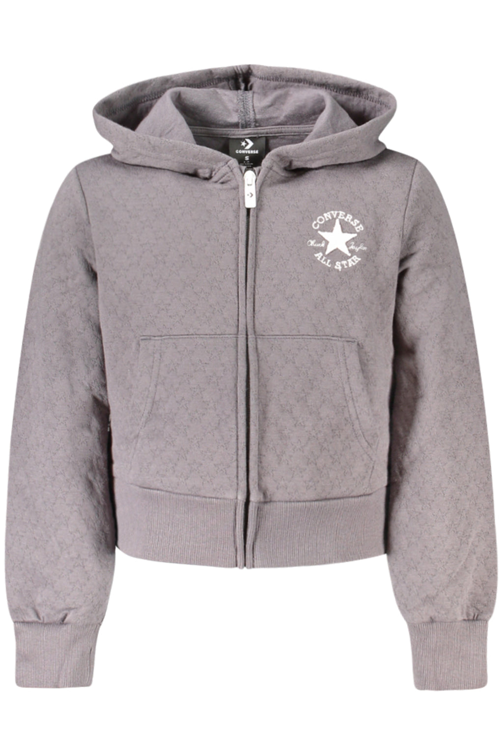 Felpa Bambina Converse Grigio 4CG807