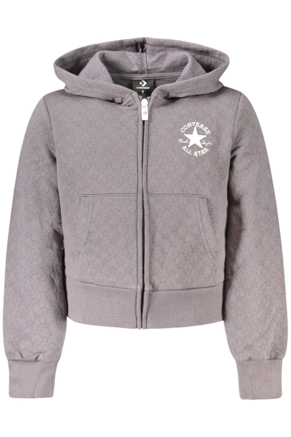 Felpa Bambina Converse Grigio 4CG807