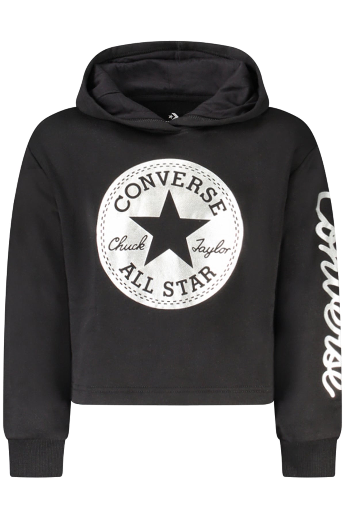 Felpa Bambina Converse Nero 369692