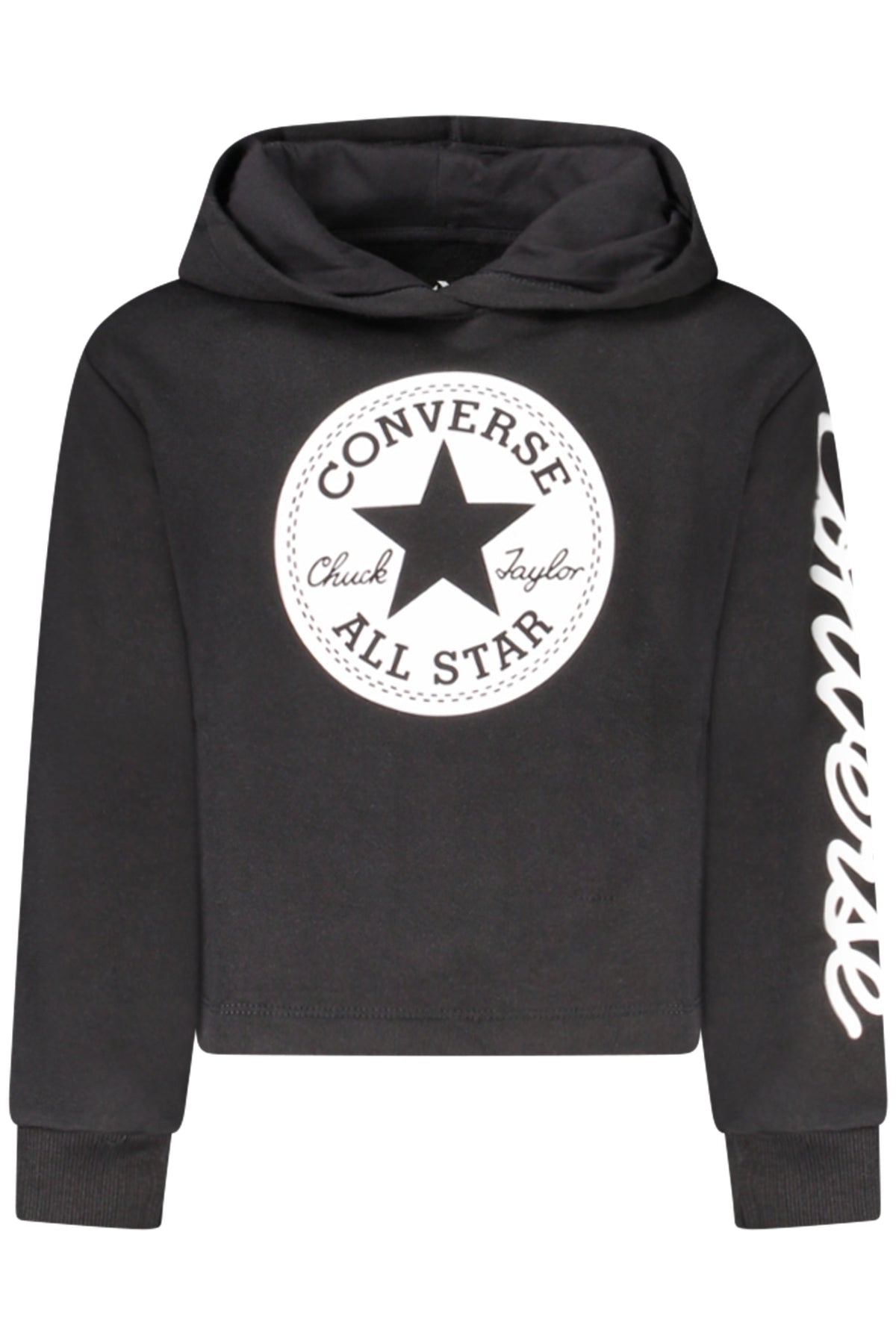 Felpa Bambina Converse Nero 369889