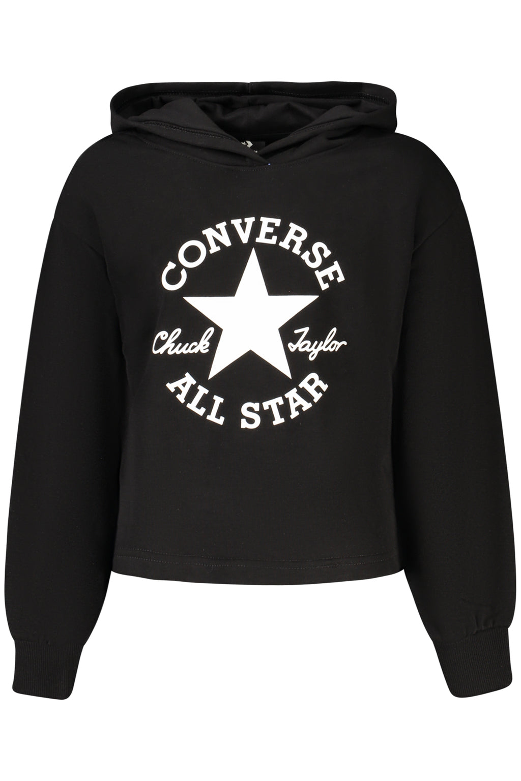 Felpa Bambina Converse Nero 4CH525