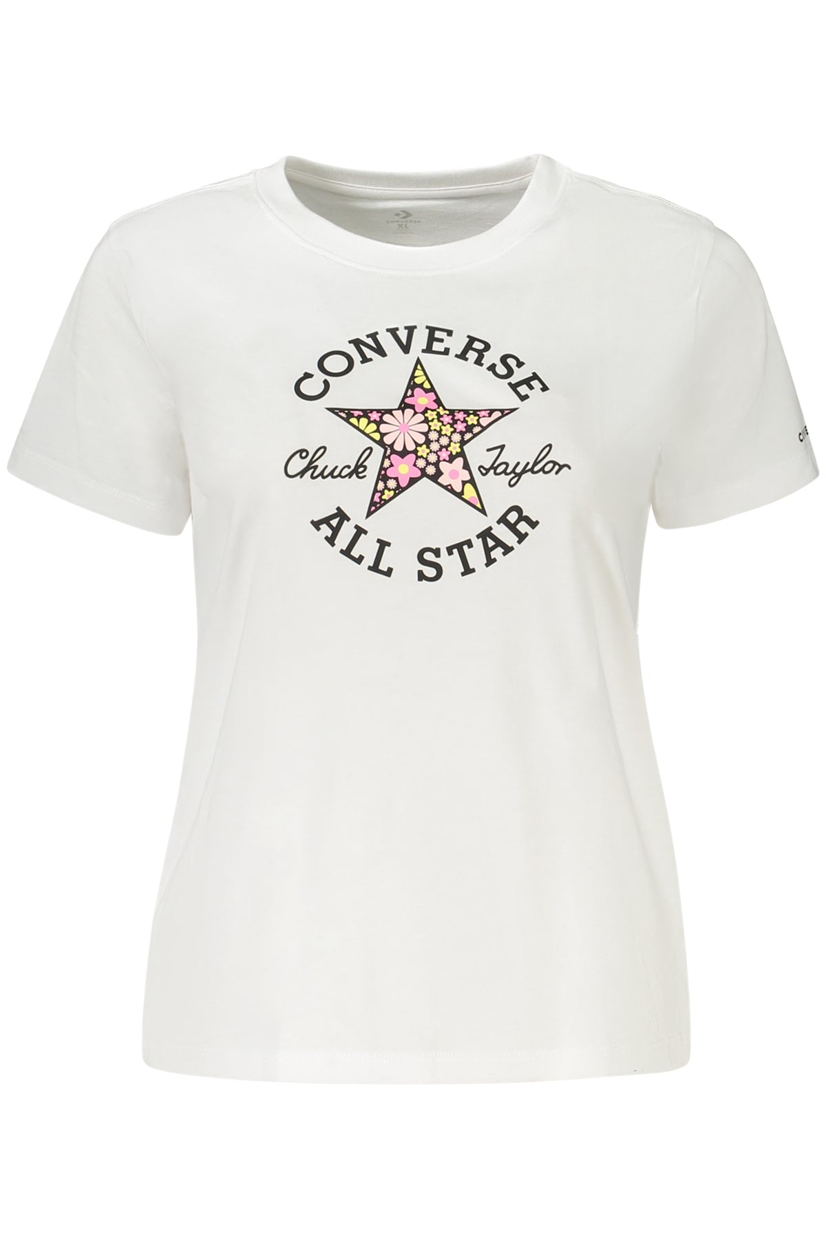 T-Shirt Bambina Converse Bianco 4CF829