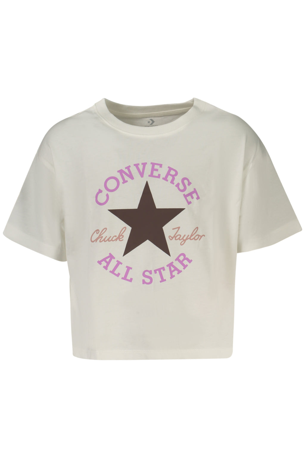 T-Shirt Bambina Converse Bianco 4CG896