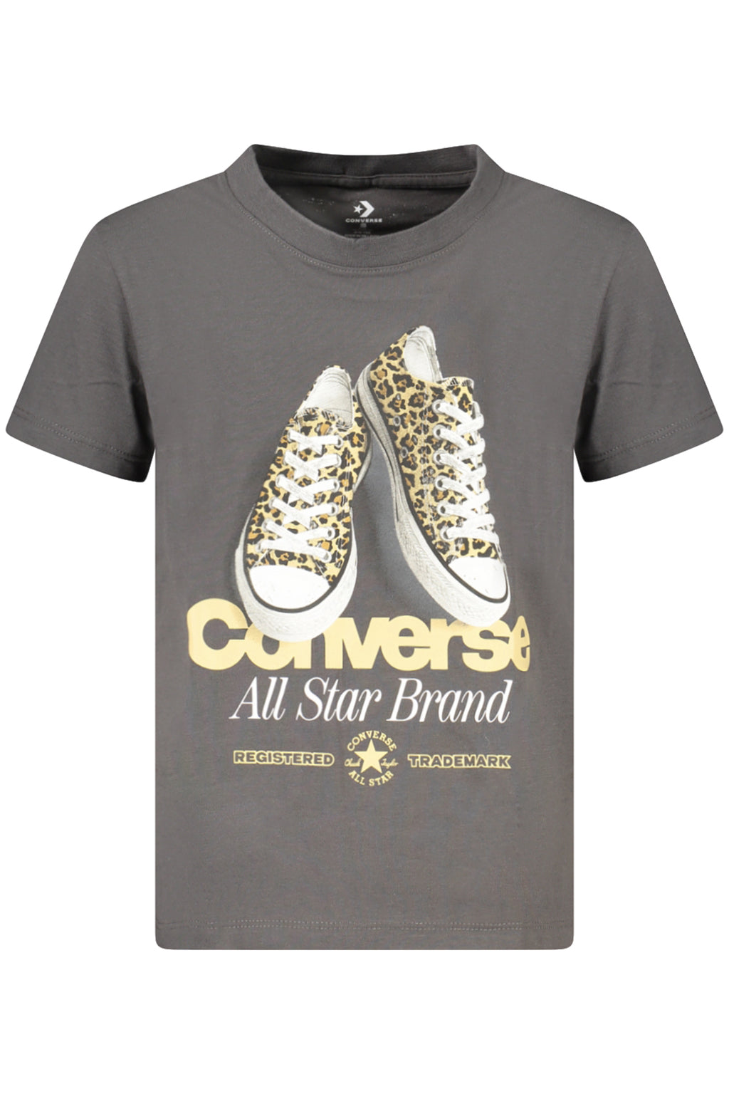 T-Shirt Bambina Converse Grigio 4CJ847