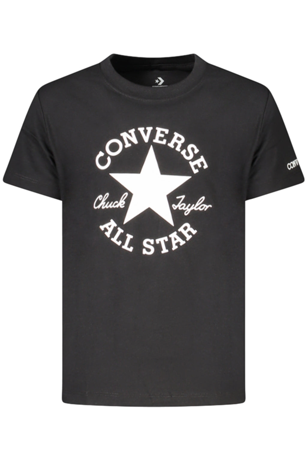 T-Shirt Bambina Converse Nero 4CH526