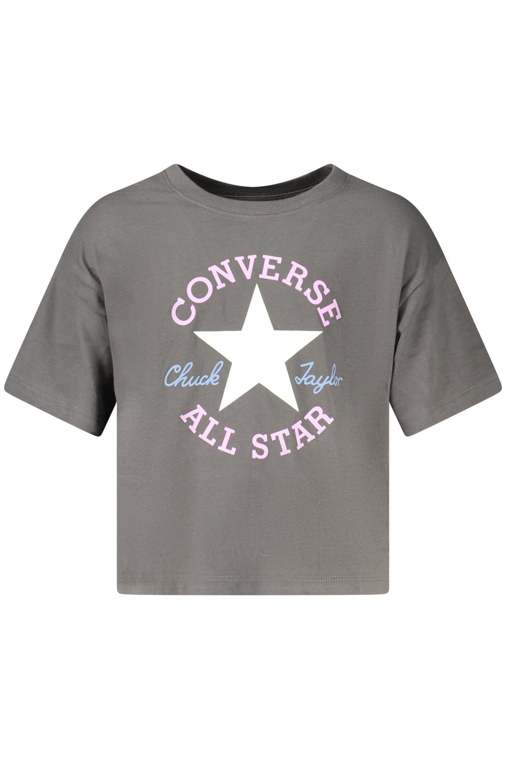 T-Shirt Bambina Converse Nero 4CG896