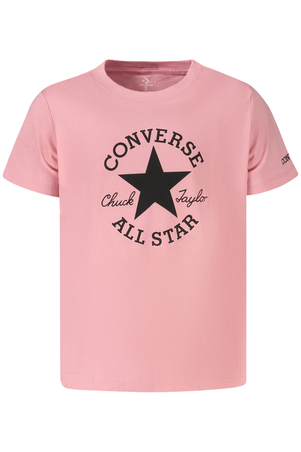 T-Shirt Bambina Converse Rosa 4CH526