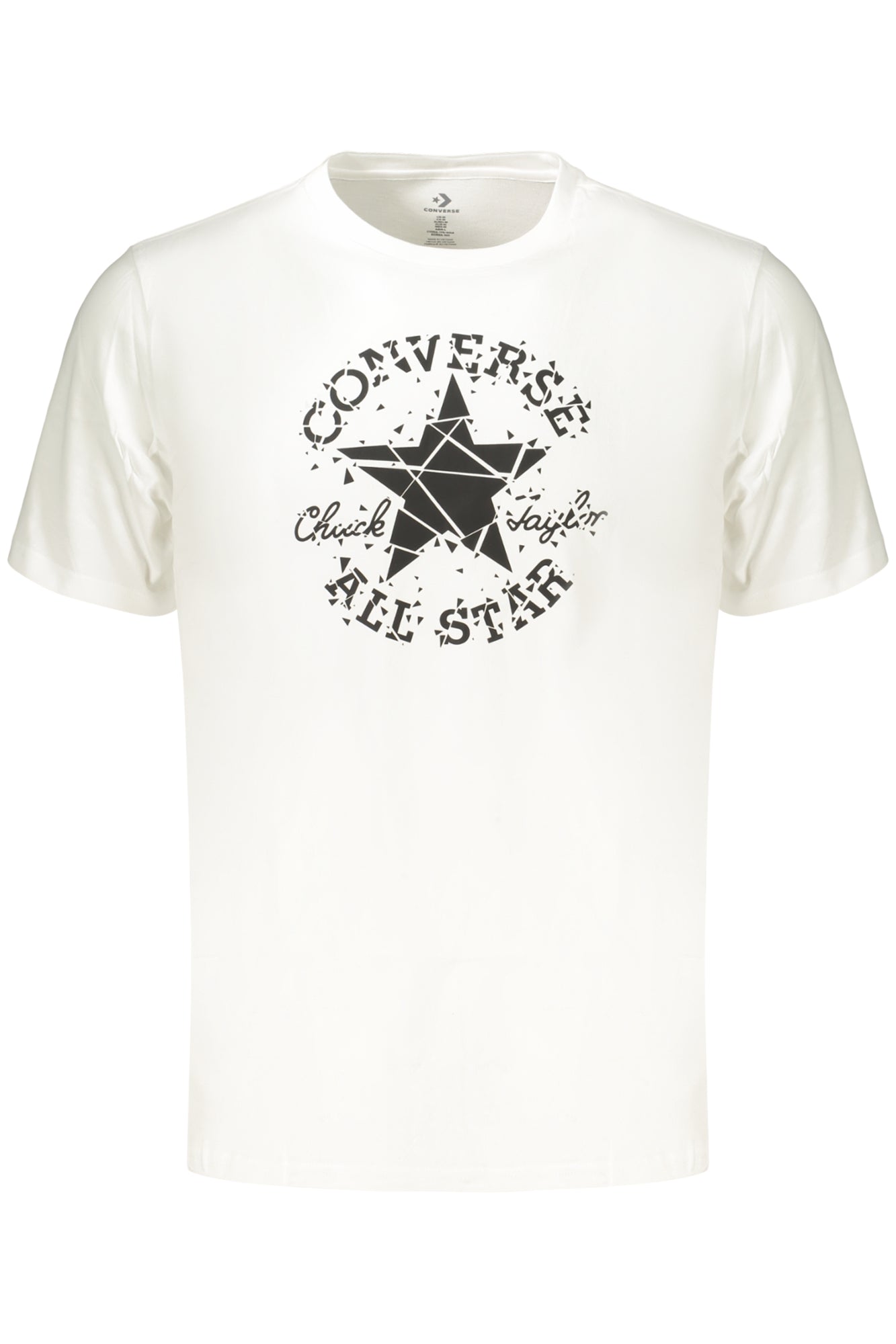 T-Shirt CONVERSE Bianco CVM6T087