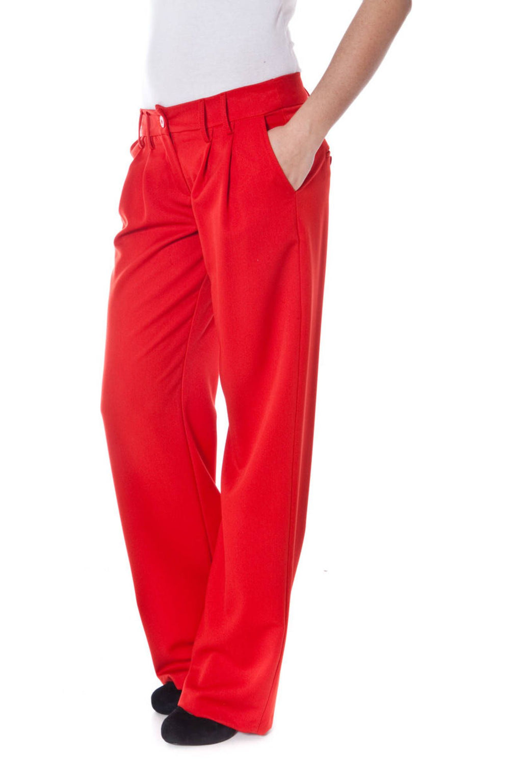 Pantaloni DENNY ROSE Rosso 6075