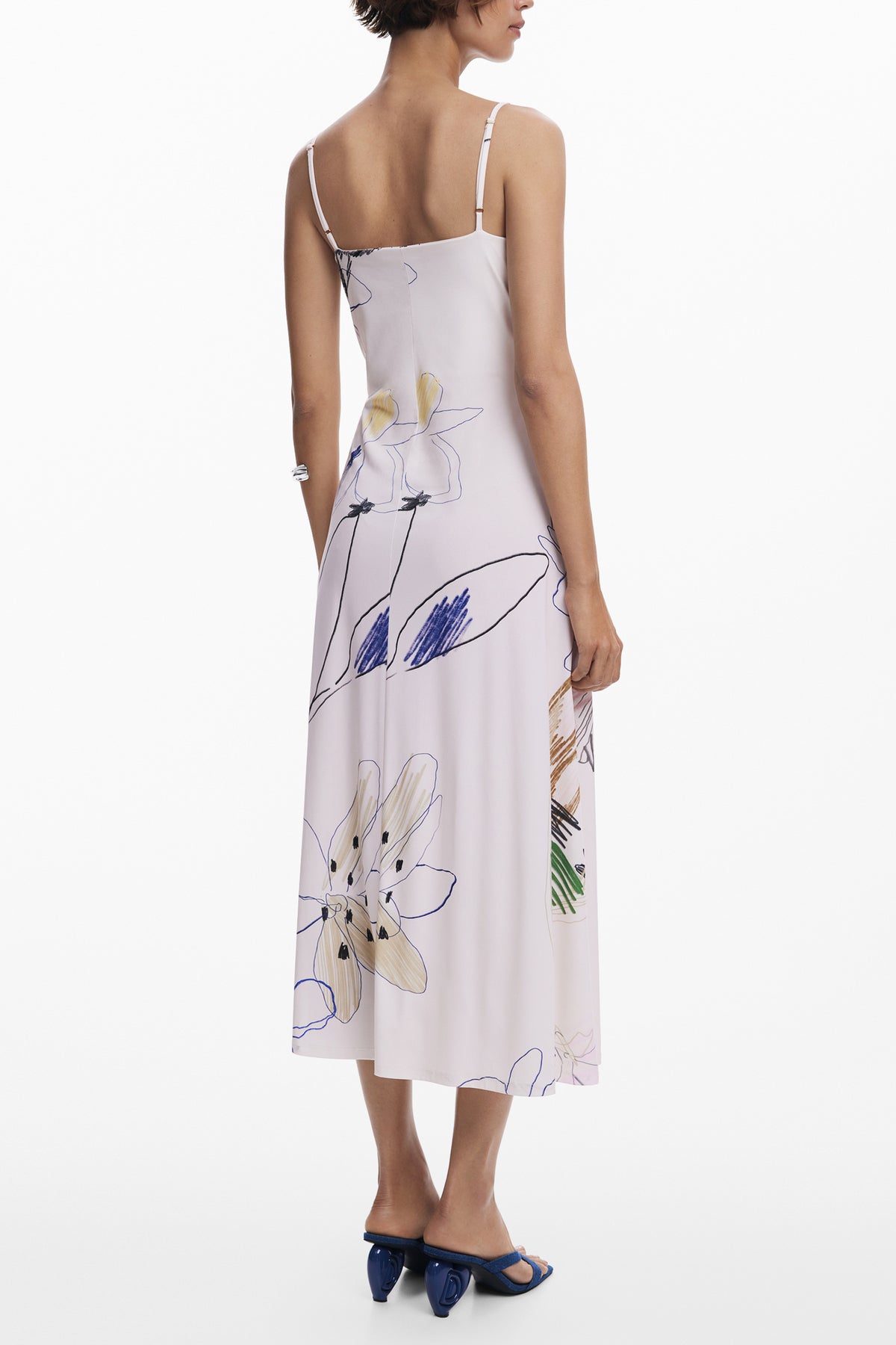 Abito Desigual Bianco 25WWVK25