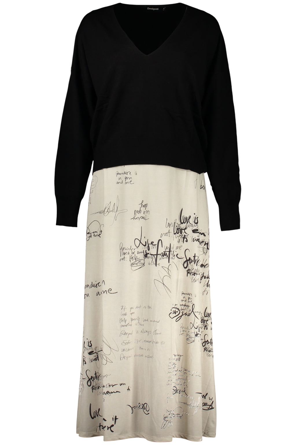 Abito Desigual Bianco 26SWVK33