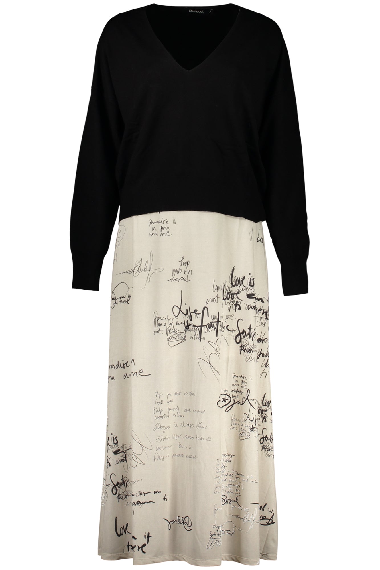 Abito Desigual Bianco 26SWVK33