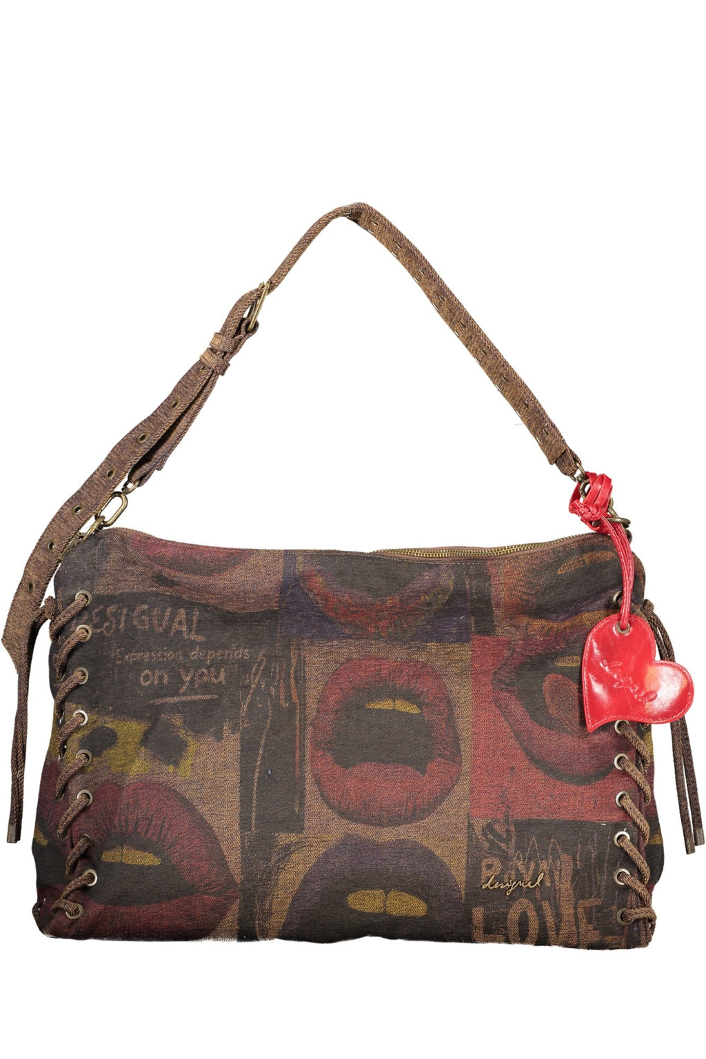 Borsa Desigual Marrone 26WAXD15