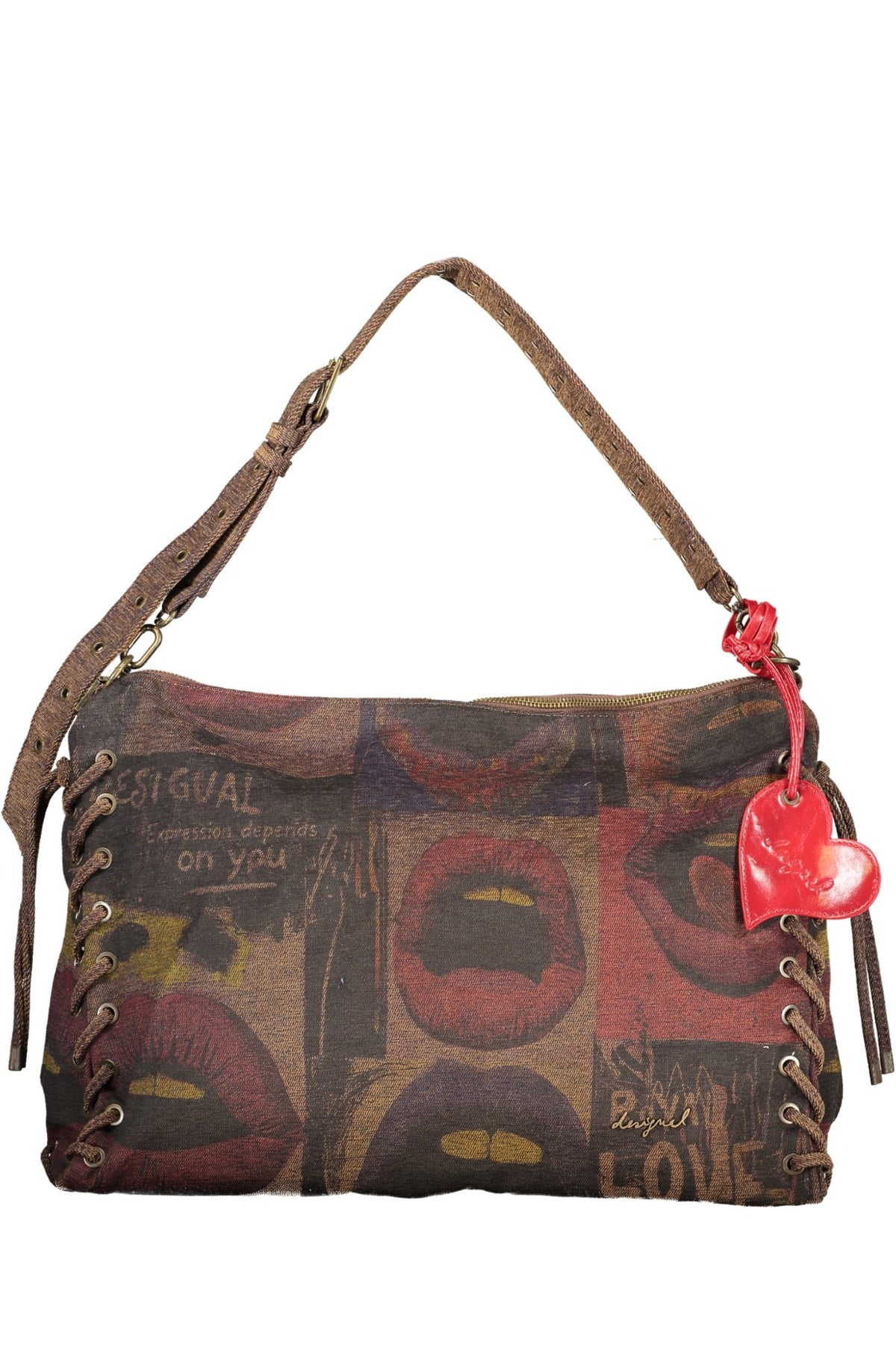 Borsa Desigual Marrone 26WAXD15