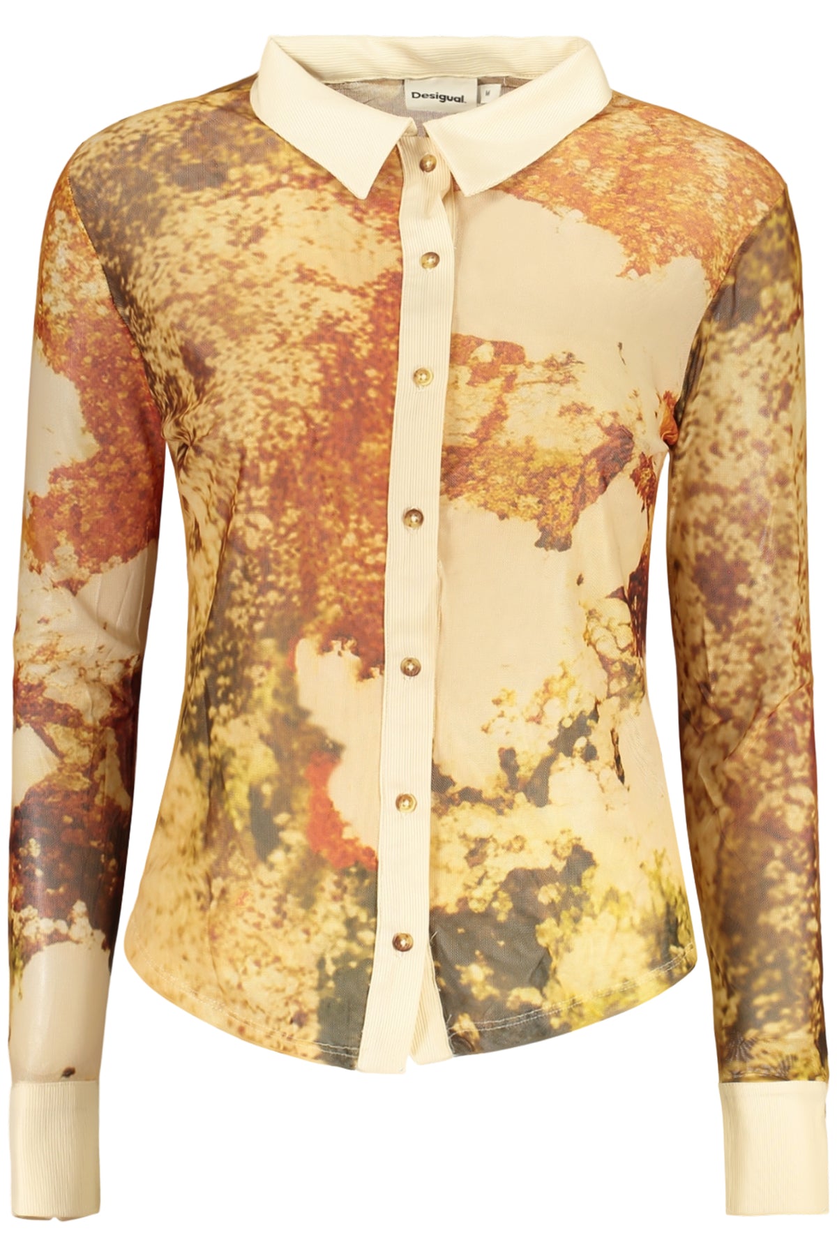 Camicia Desigual Beige 26WWTK23ATENAS
