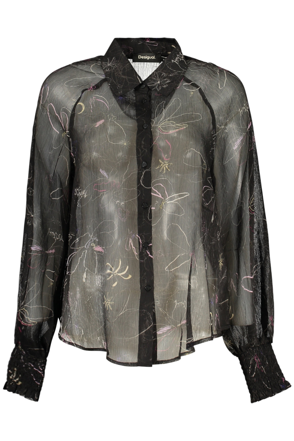 Camicia Desigual Nero 26WWBW11