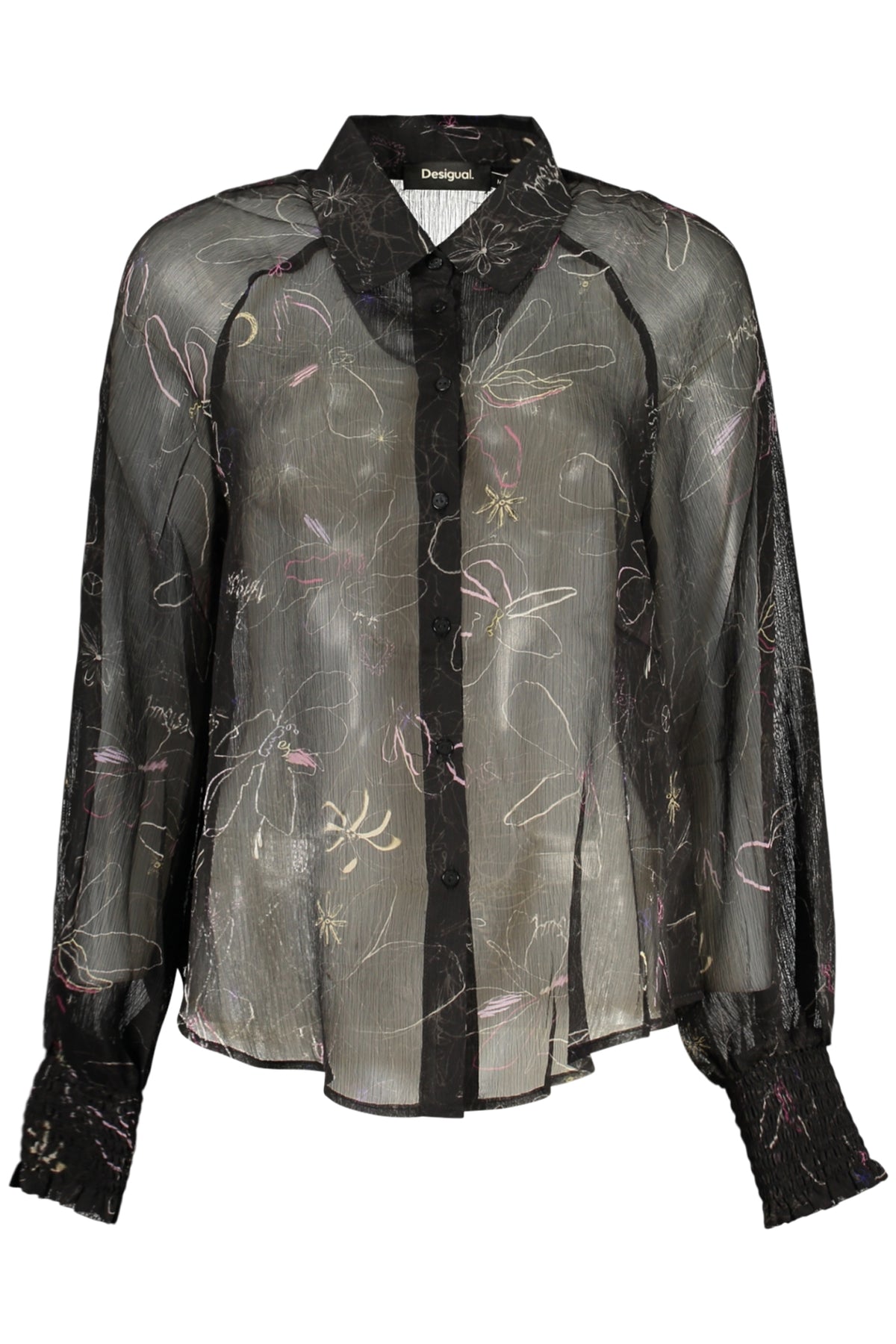 Camicia Desigual Nero 26WWBW11