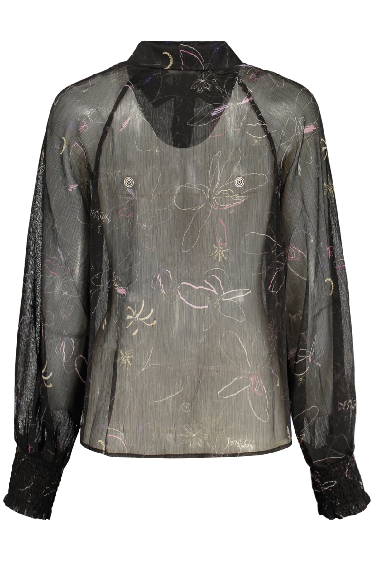 Camicia Desigual Nero 26WWBW11