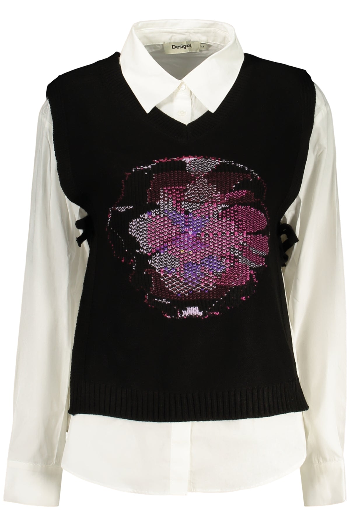 Camicia Desigual Nero 26WWCW08