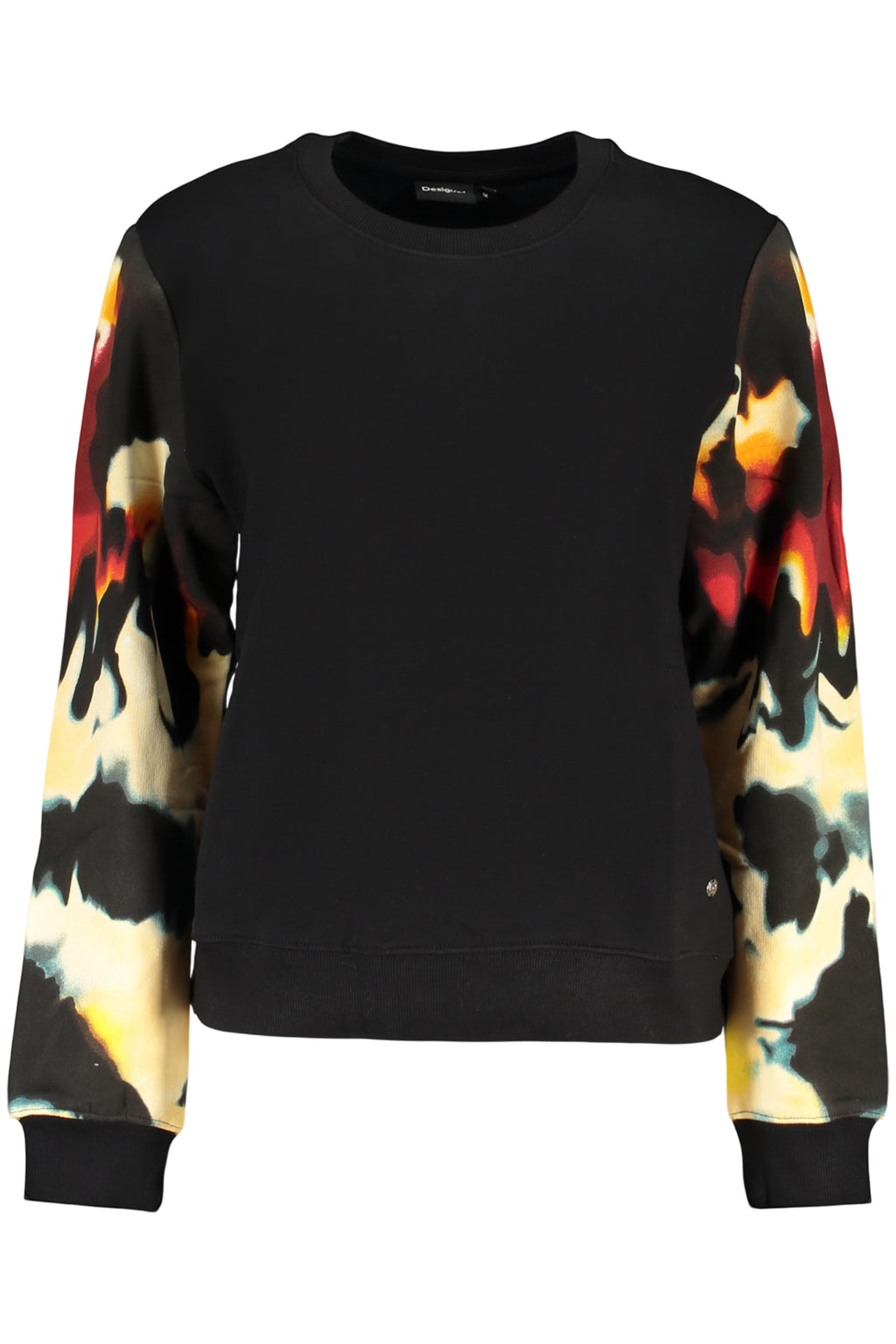 Felpa Desigual Nero 26WWSK08ESTOCOLMO