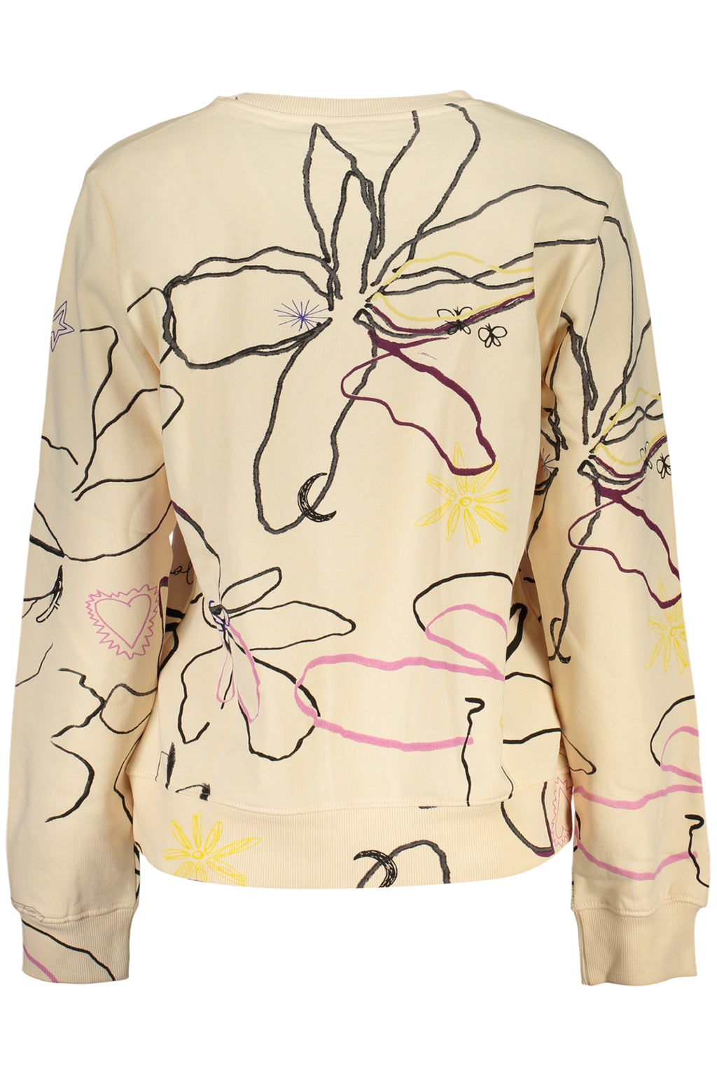 Felpa Desigual Rosa 26WWSK06FLOWER