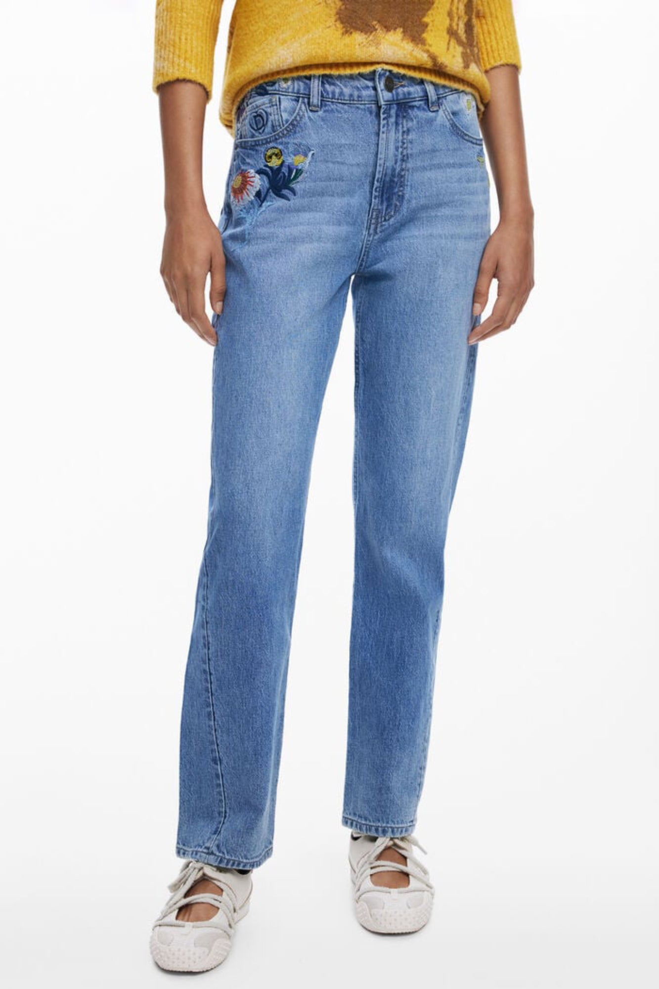 Jeans Desigual Azzurro 25WWDD23
