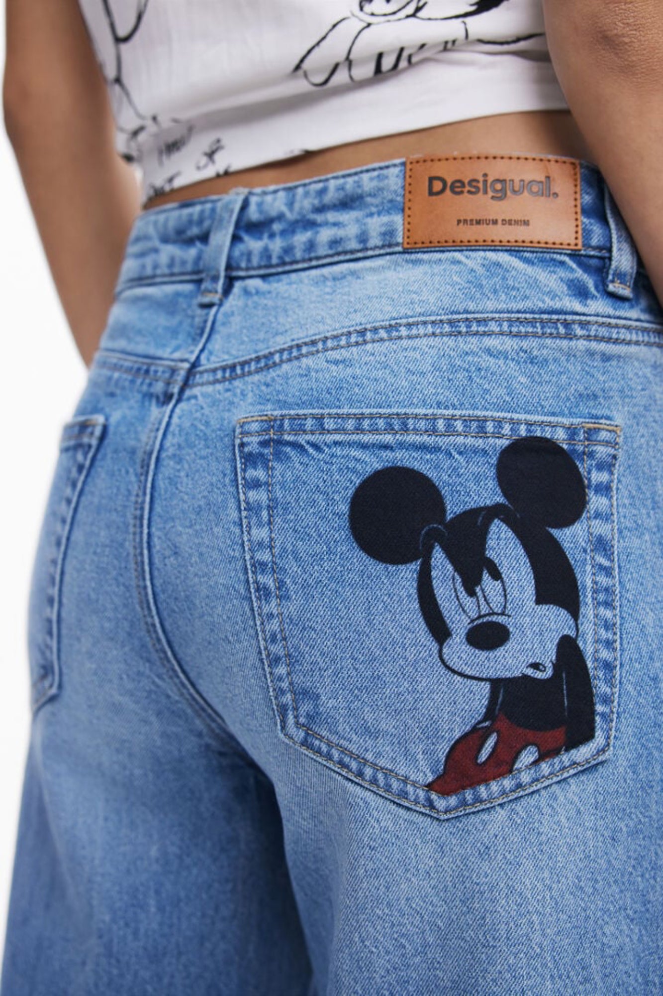 Jeans Desigual Azzurro 25WWDD17