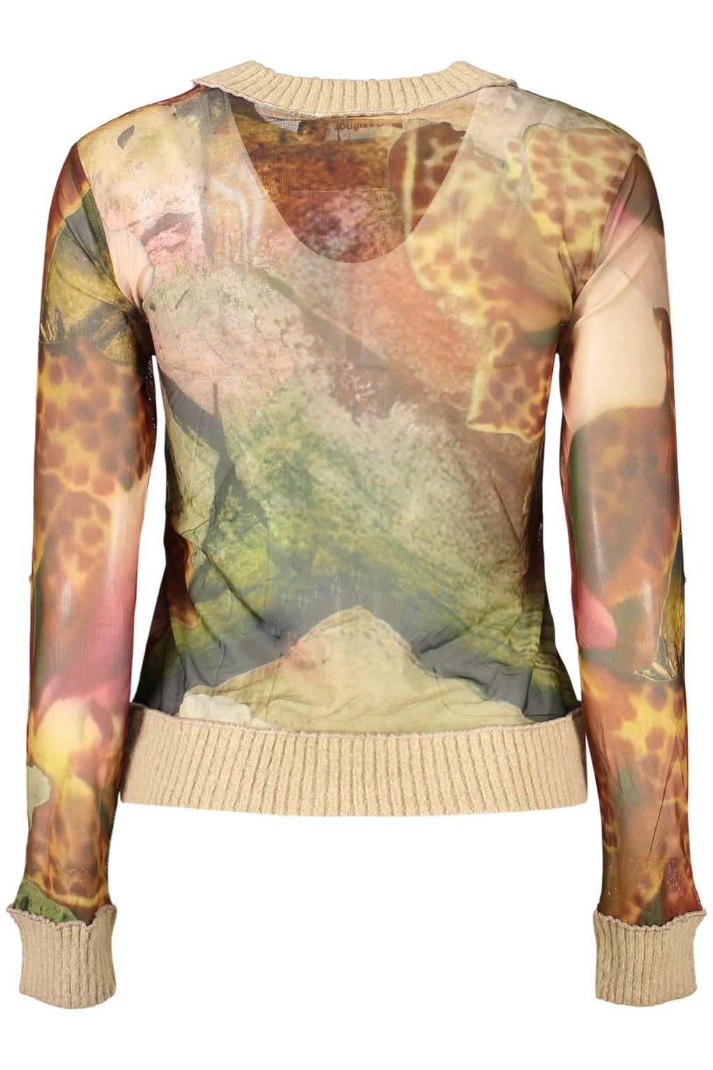 Maglia Desigual Beige 26WWTK22ORCHIDS