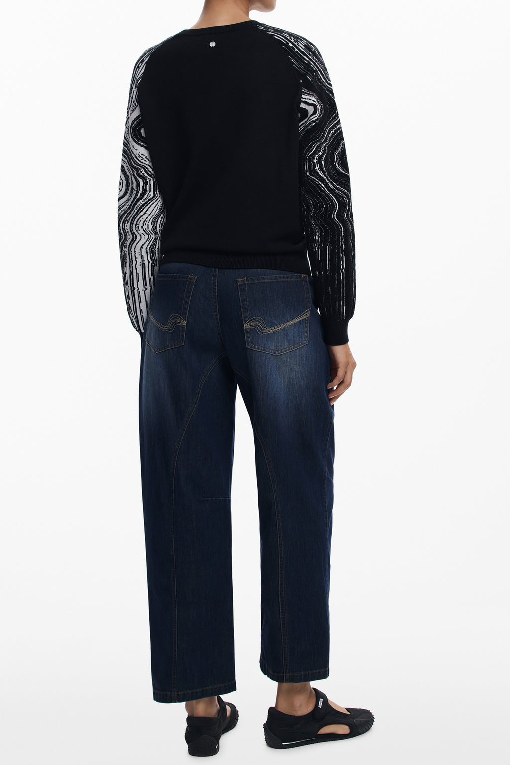 Maglia DESIGUAL Nero 25WWJF28
