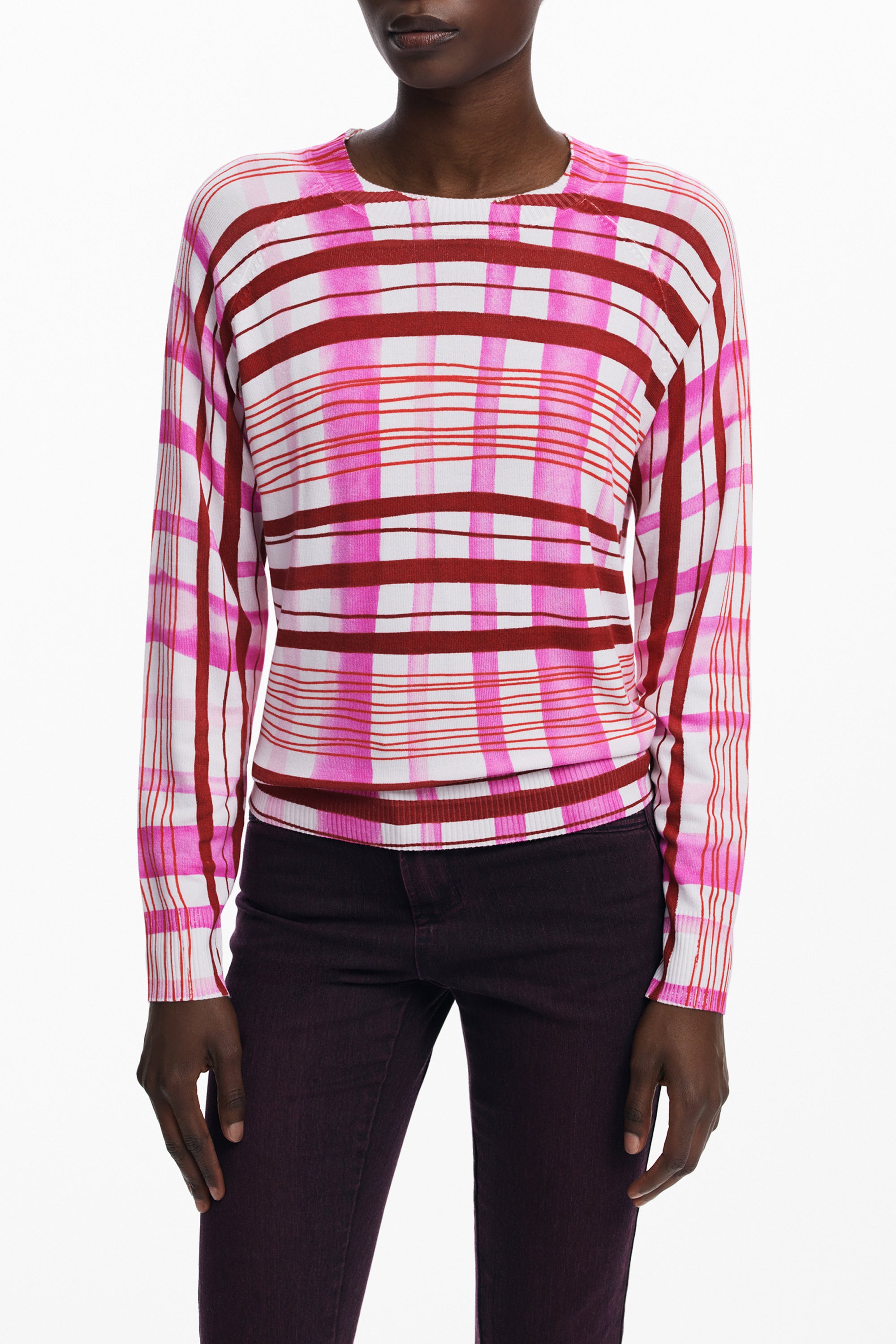 Maglia DESIGUAL Rosa 25WWJF41