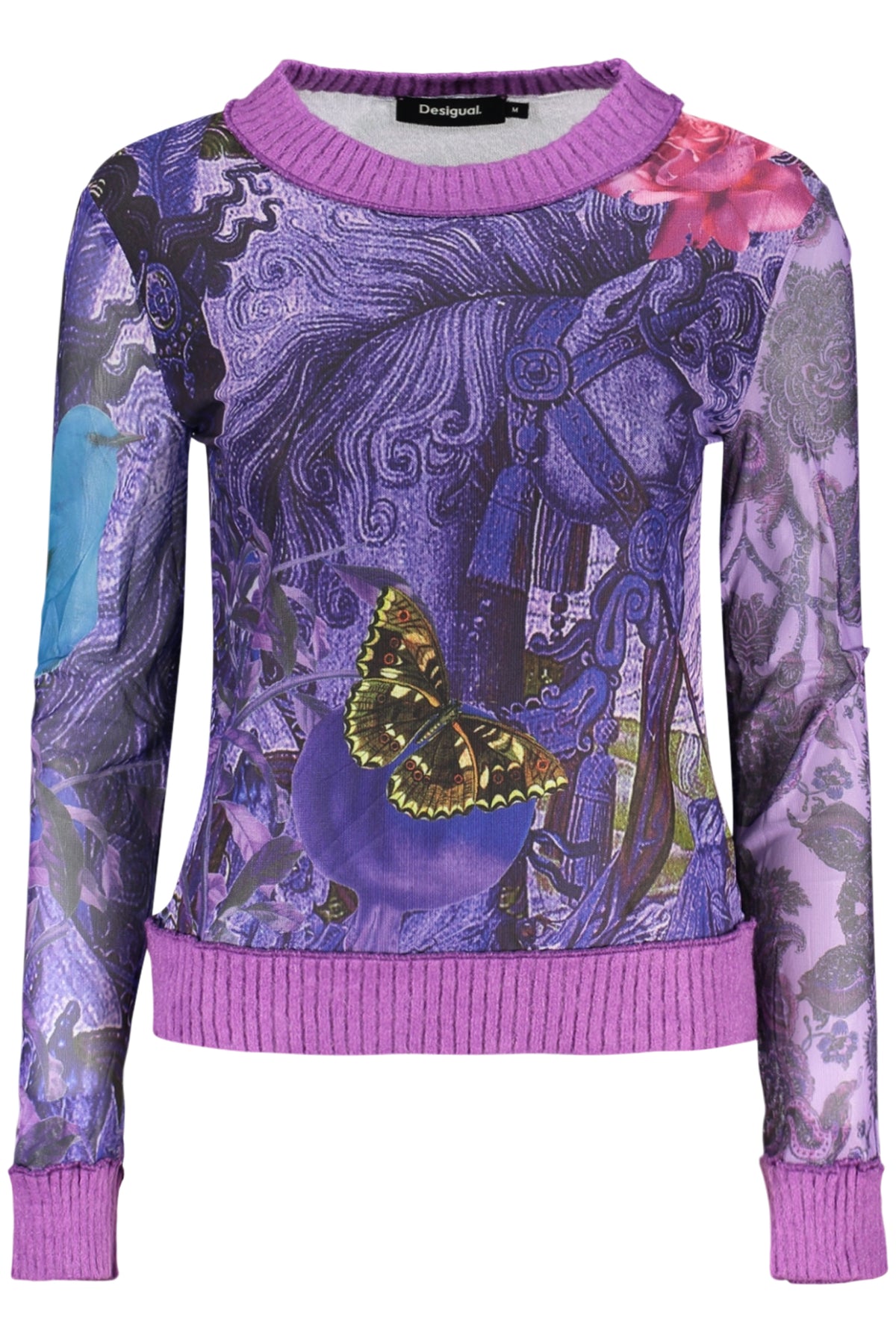 Maglia Desigual Viola 26WWTK60HORSE
