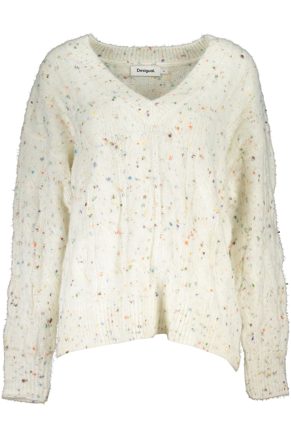 Maglione DESIGUAL Bianco 23WWJF84