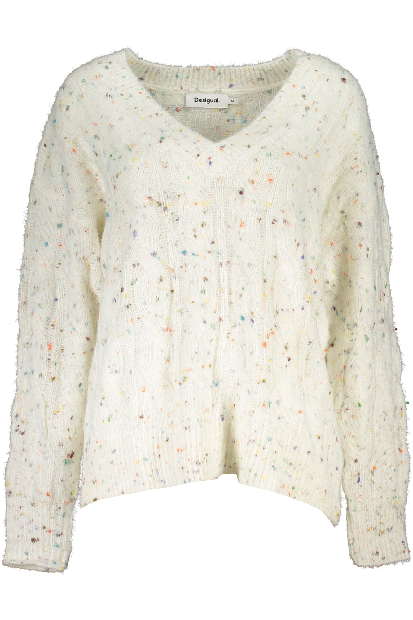 Maglione DESIGUAL Bianco 23WWJF84