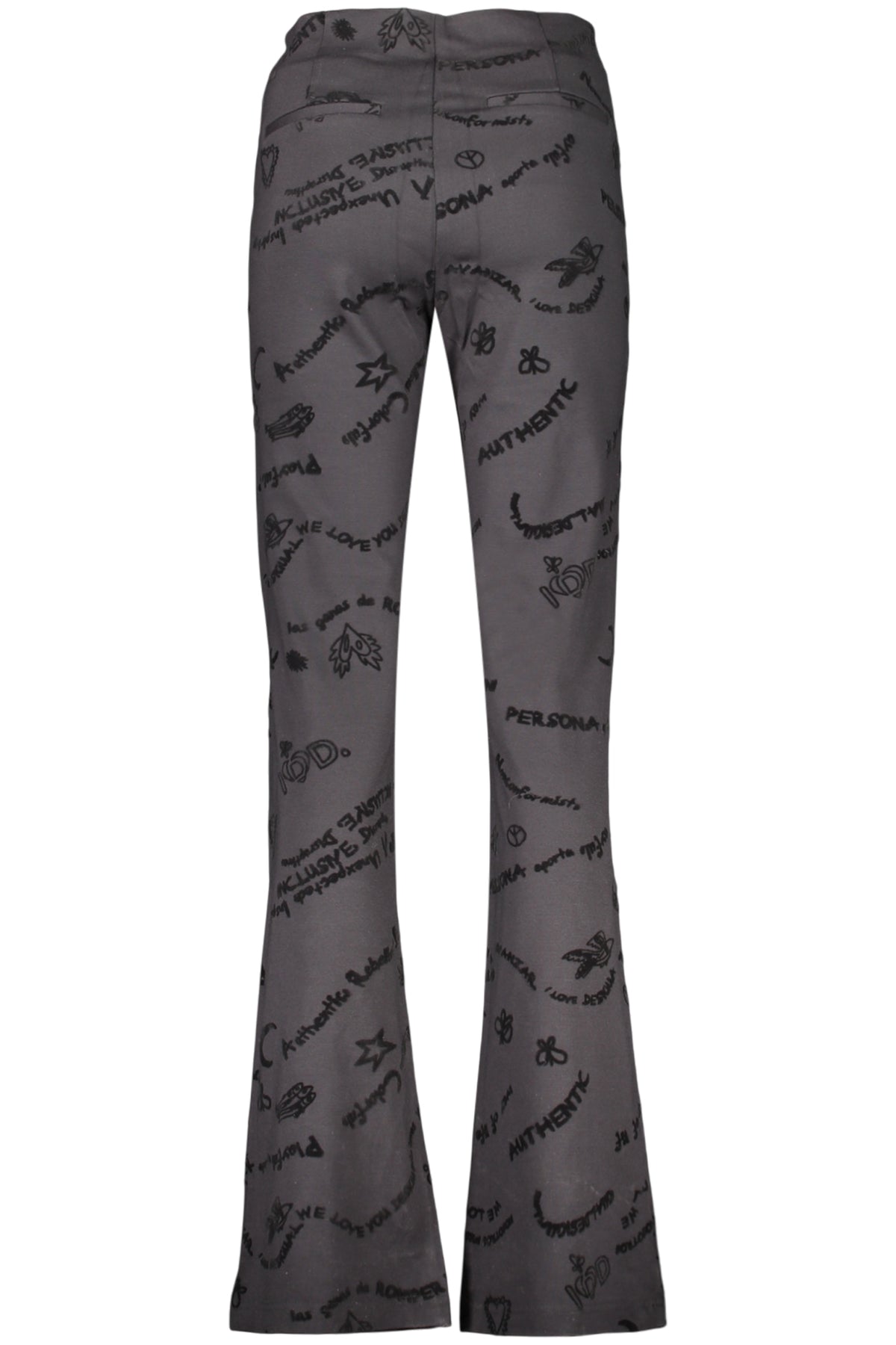 Pantaloni Desigual Nero 26WWPW12